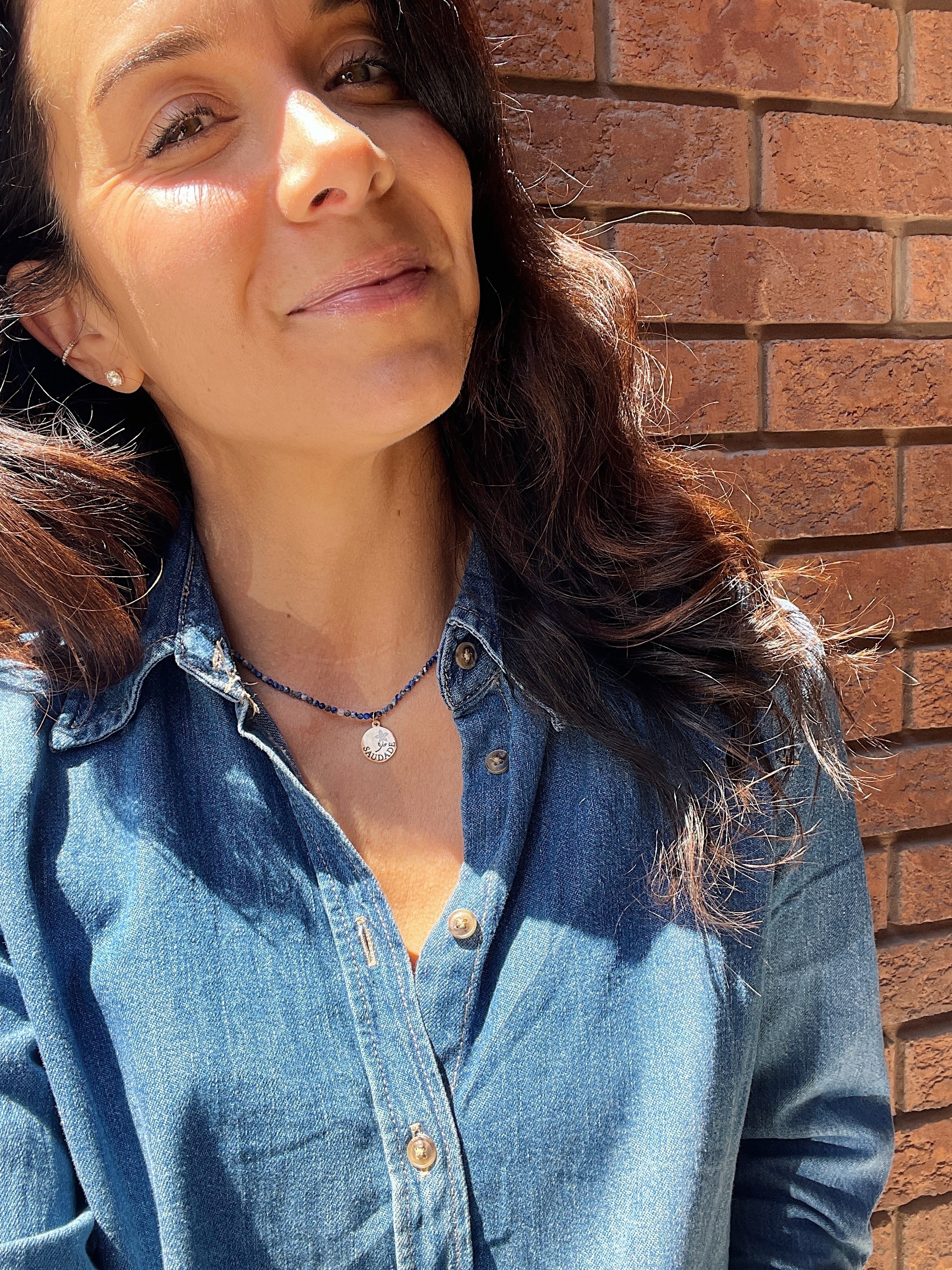10k Sodalite Necklace - Image 2