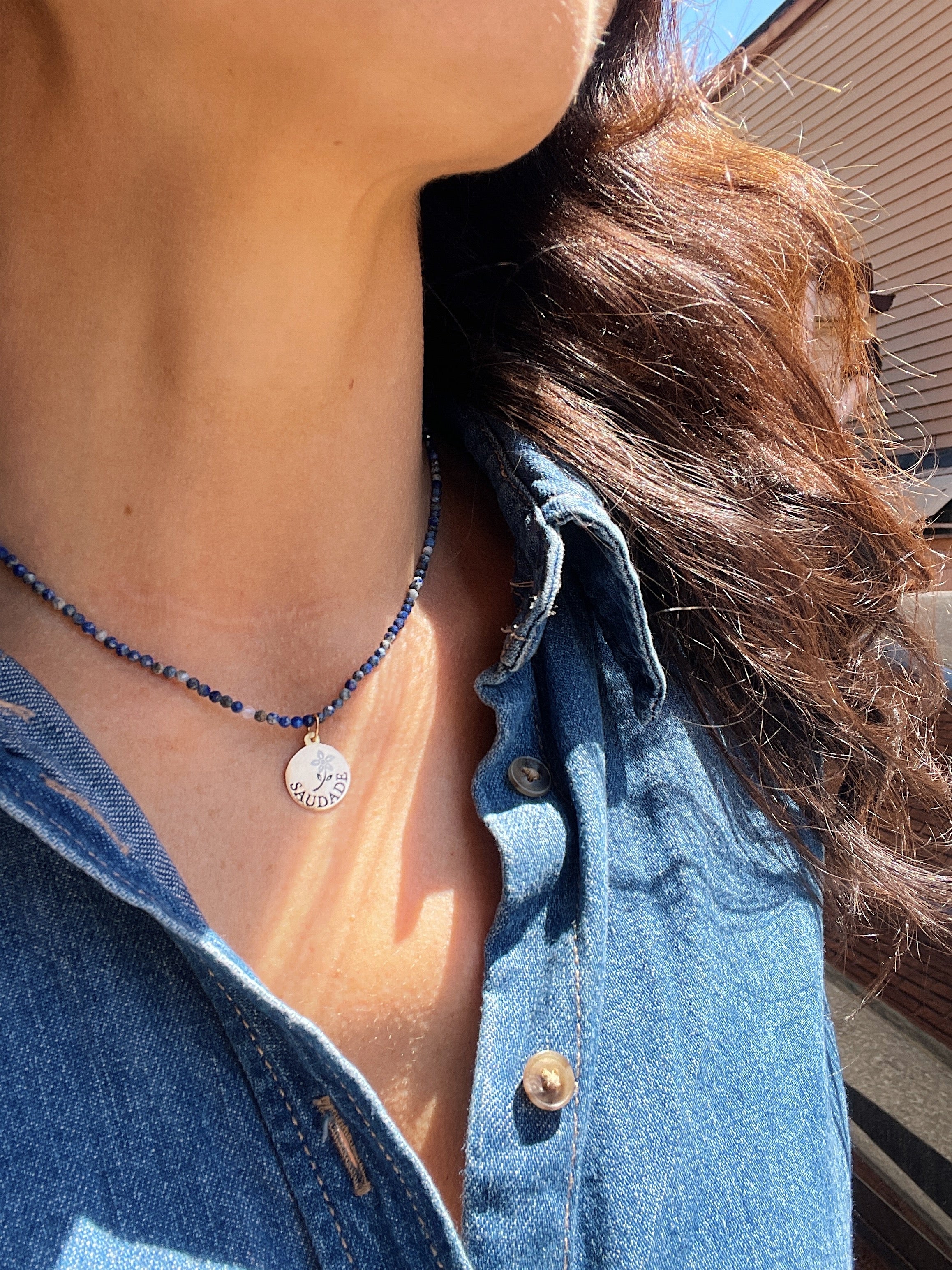 10k Sodalite Necklace - Image 6