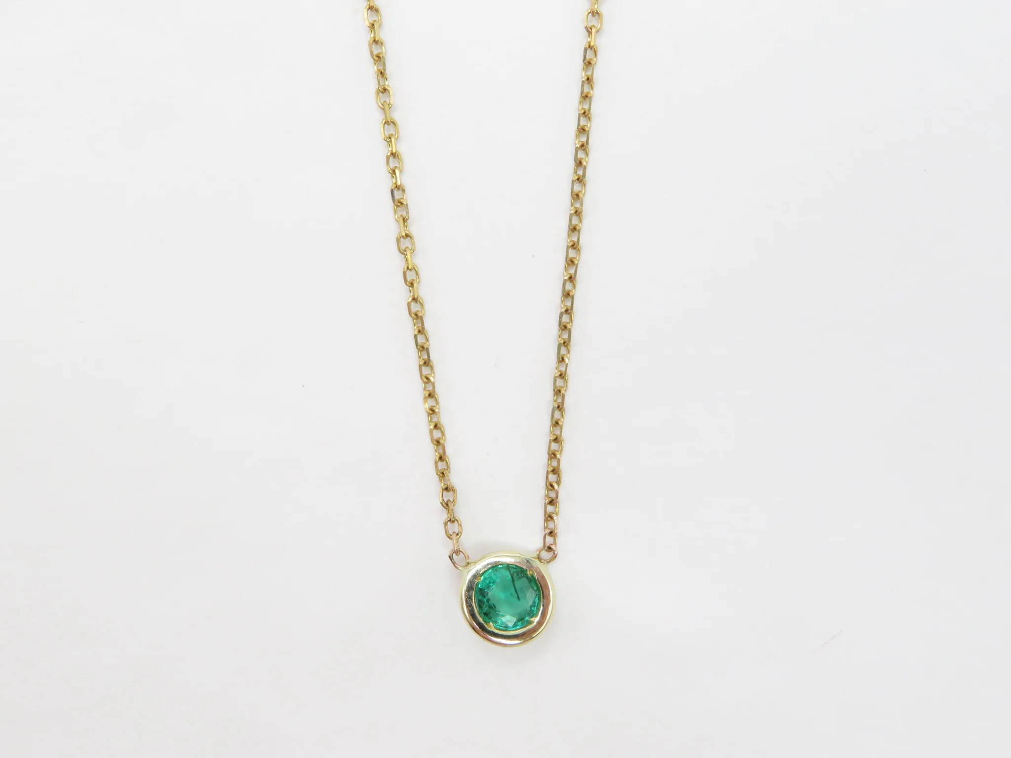 10k Yellow Gold Birthstone Necklace - Image 15