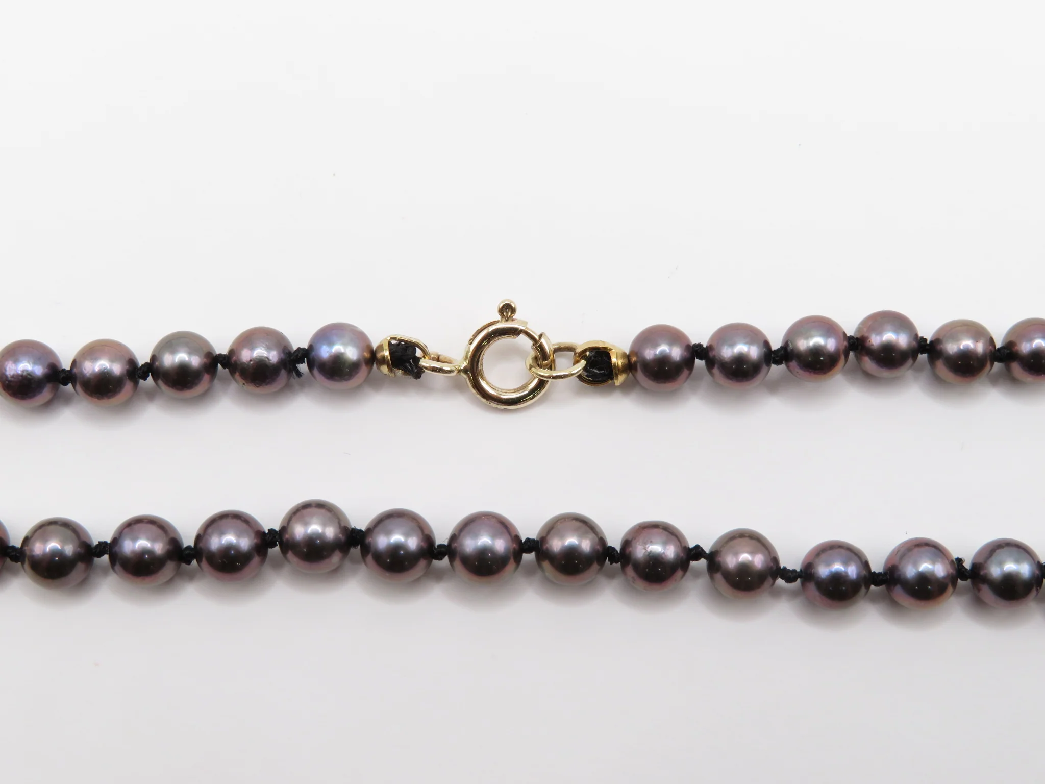 10k Cultured Dark Pearl Strand - Image 7