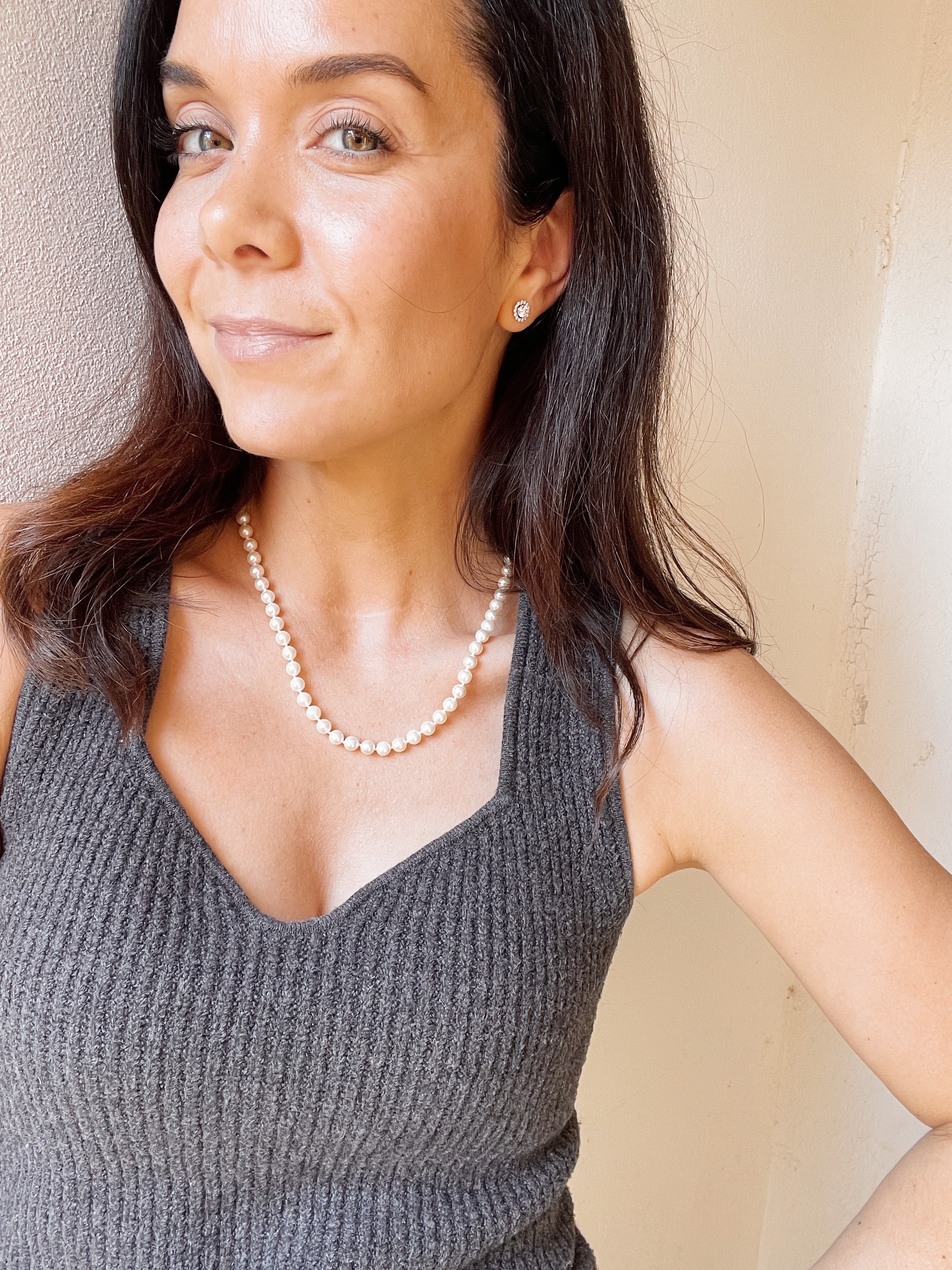 10k Cultured Pearl Strand