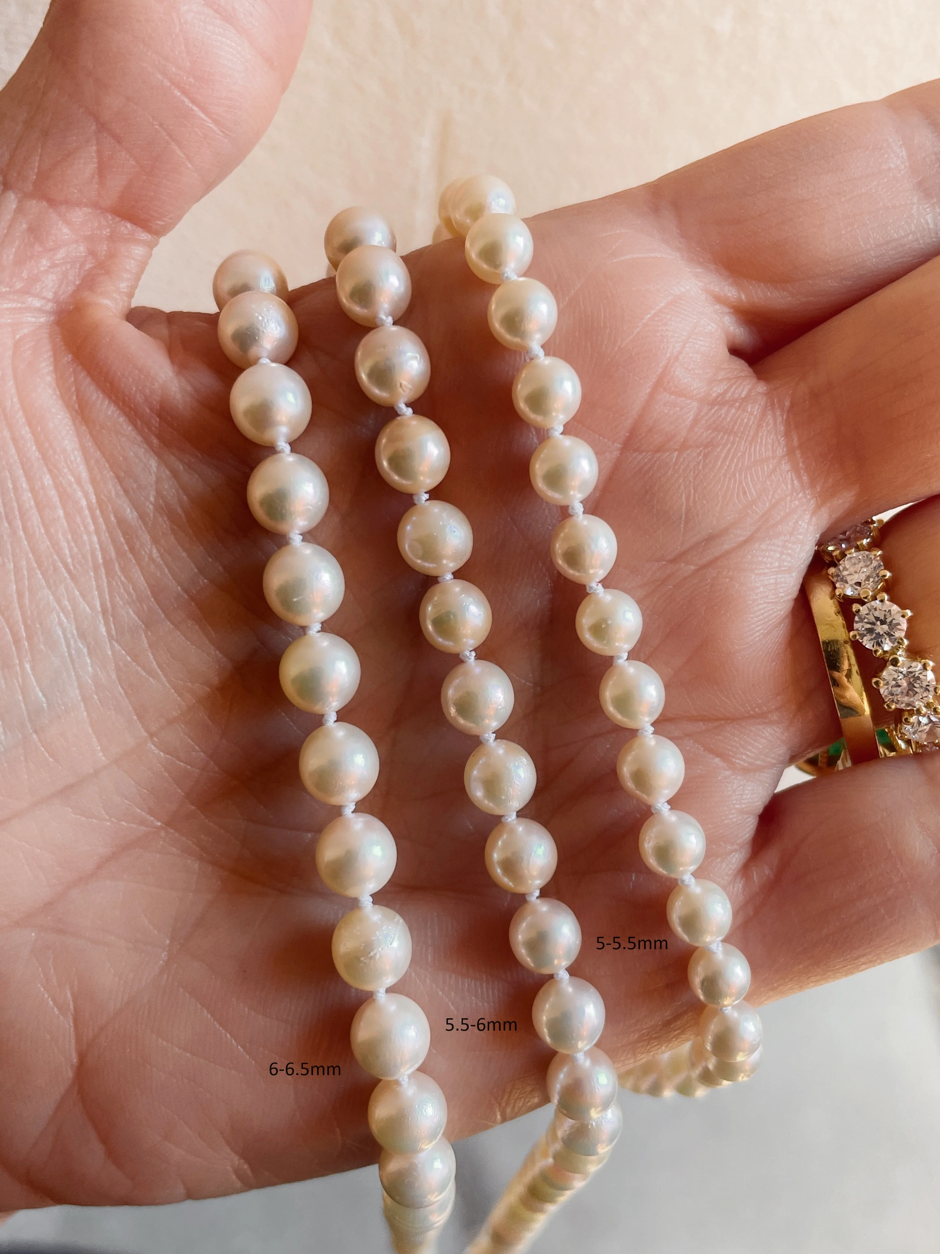 10k Cultured Pearl Strand - Image 2