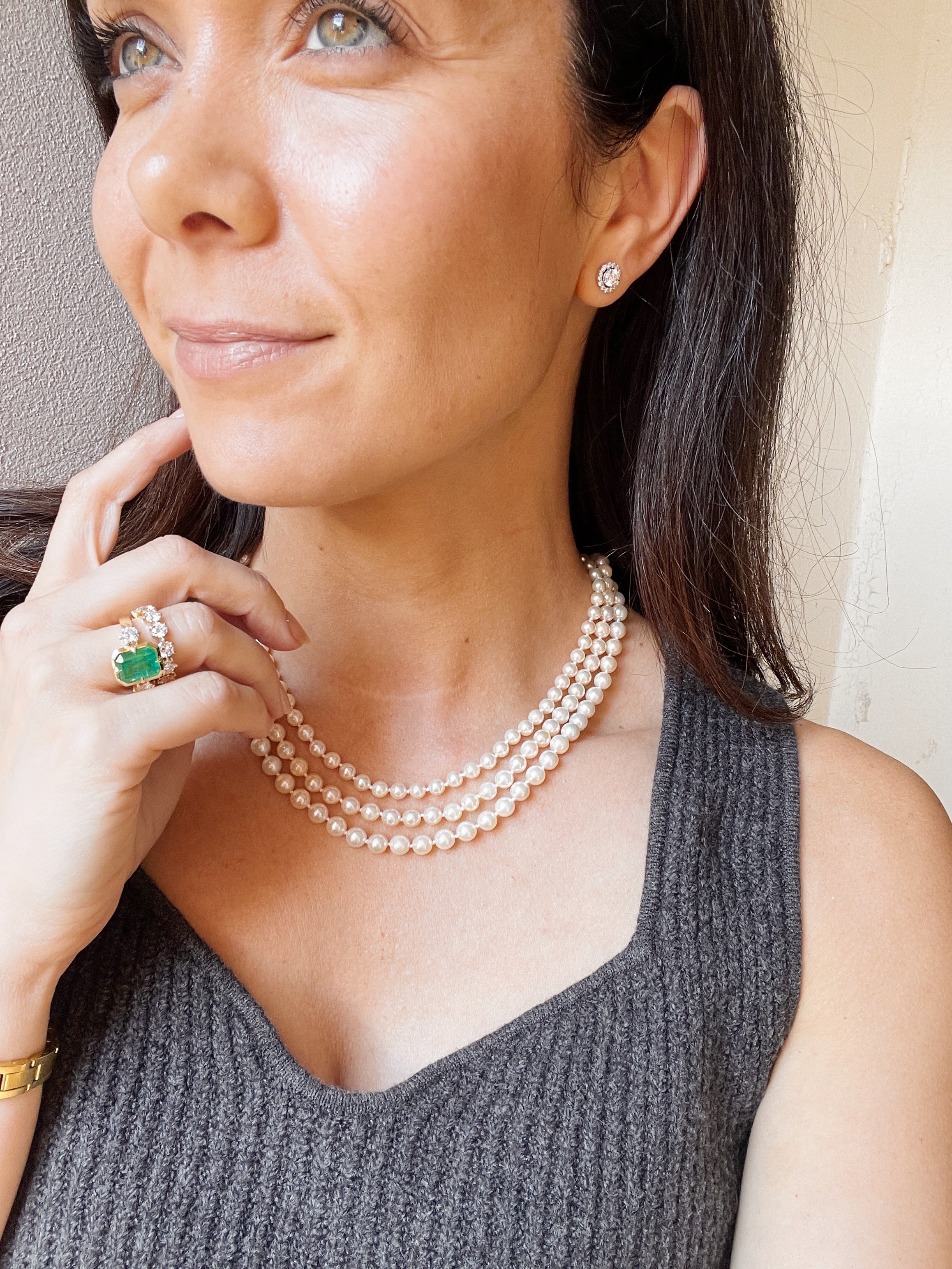 10k Cultured Pearl Strand - Image 3