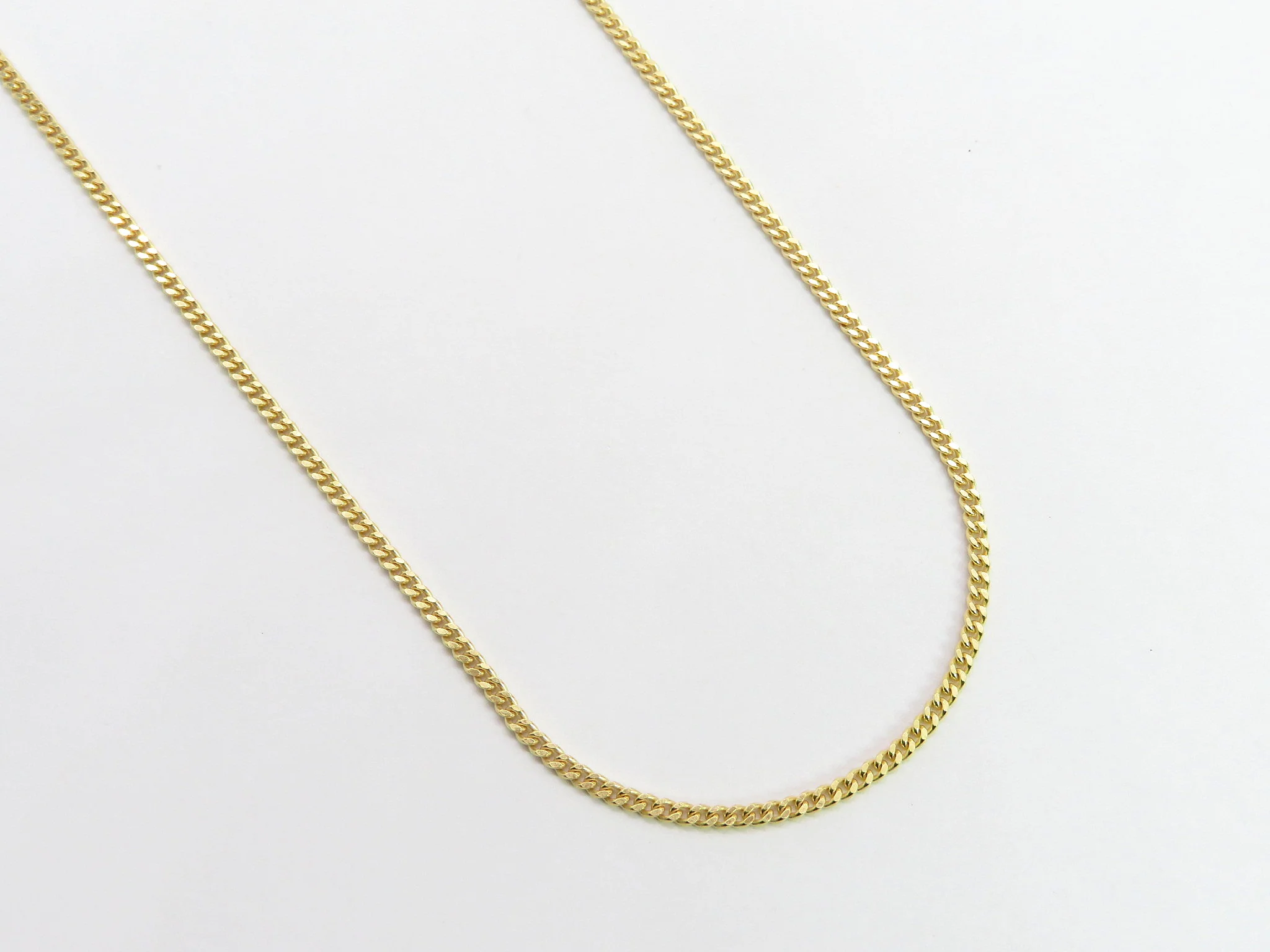 10k Yellow Gold Curb Chain - Image 6