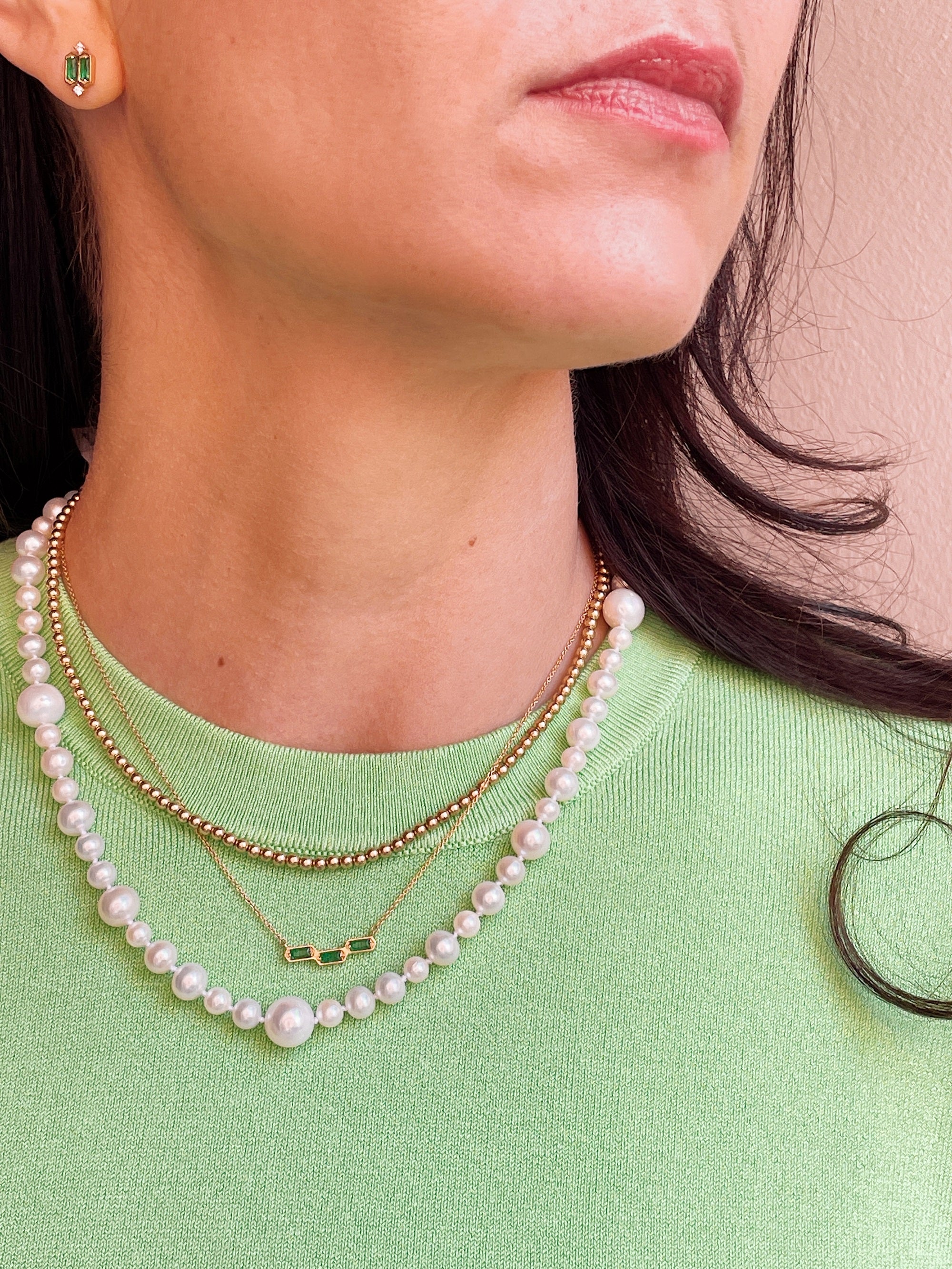 Elizabeth Fresh Water Pearl Necklace - Image 5