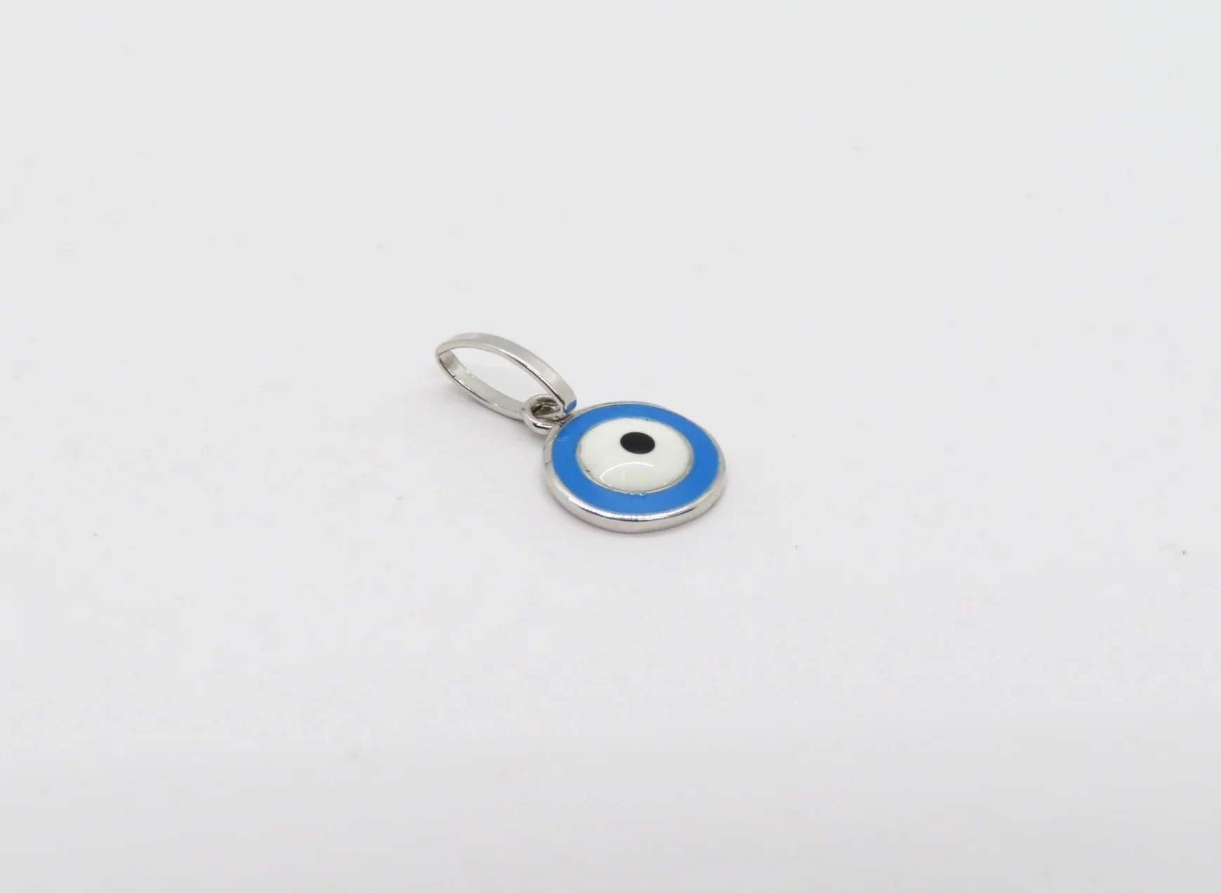 10k Enamel Mati Charm - Image 4