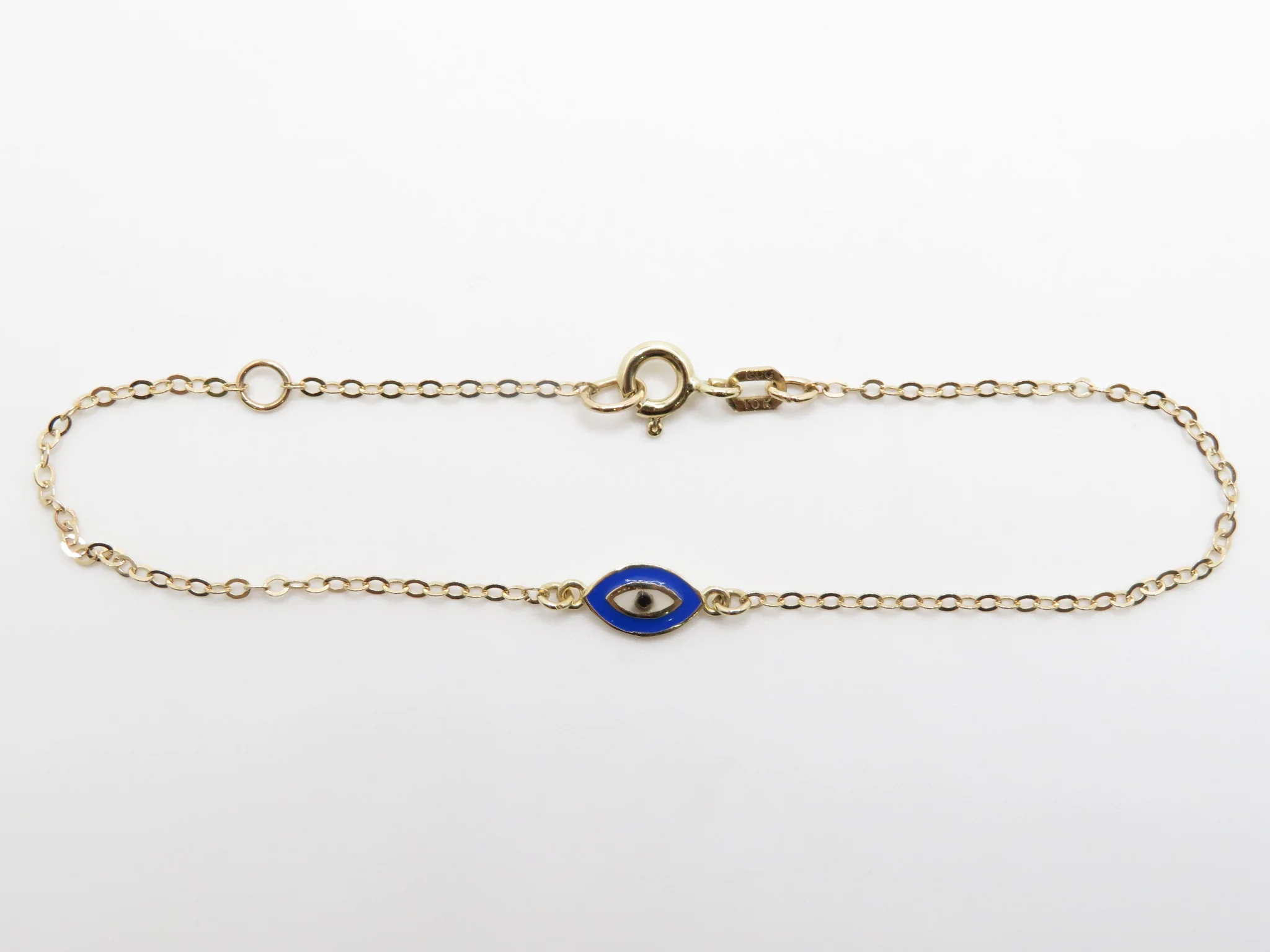 10k Yellow Gold Mati Bracelet - Image 5