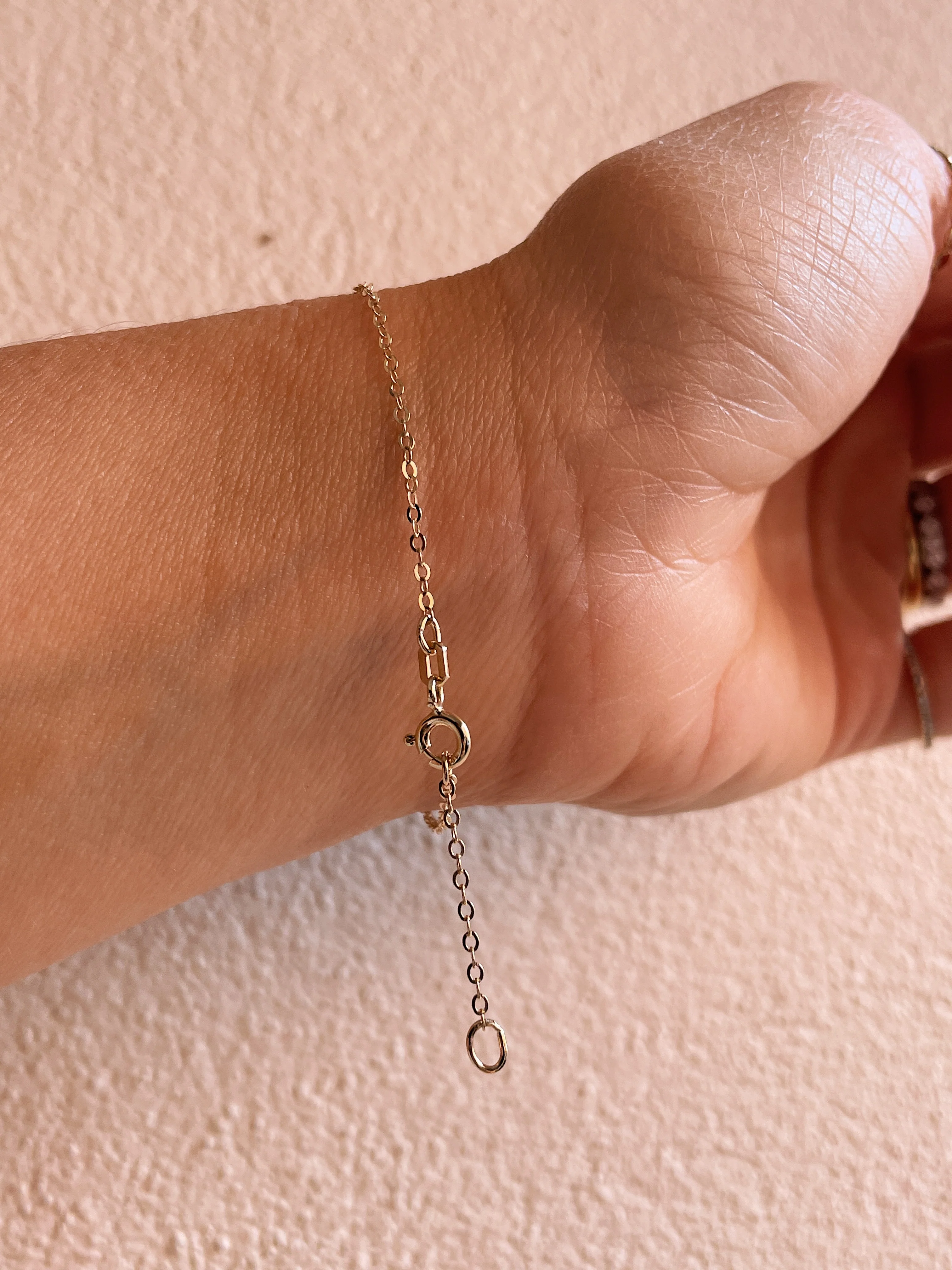 10k Yellow Gold Mati Bracelet - Image 6