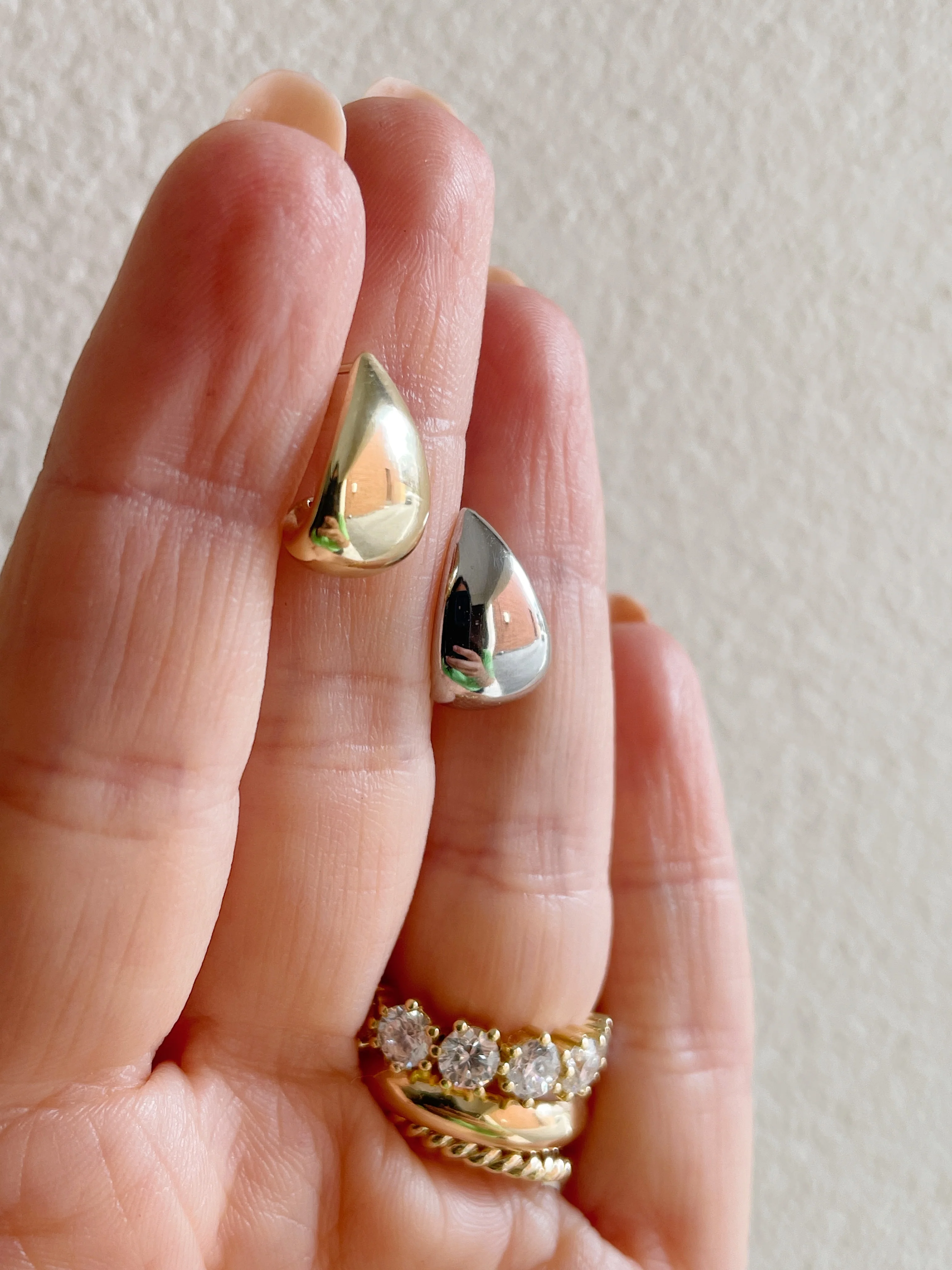 10k Gold Momo Earrings - Image 5