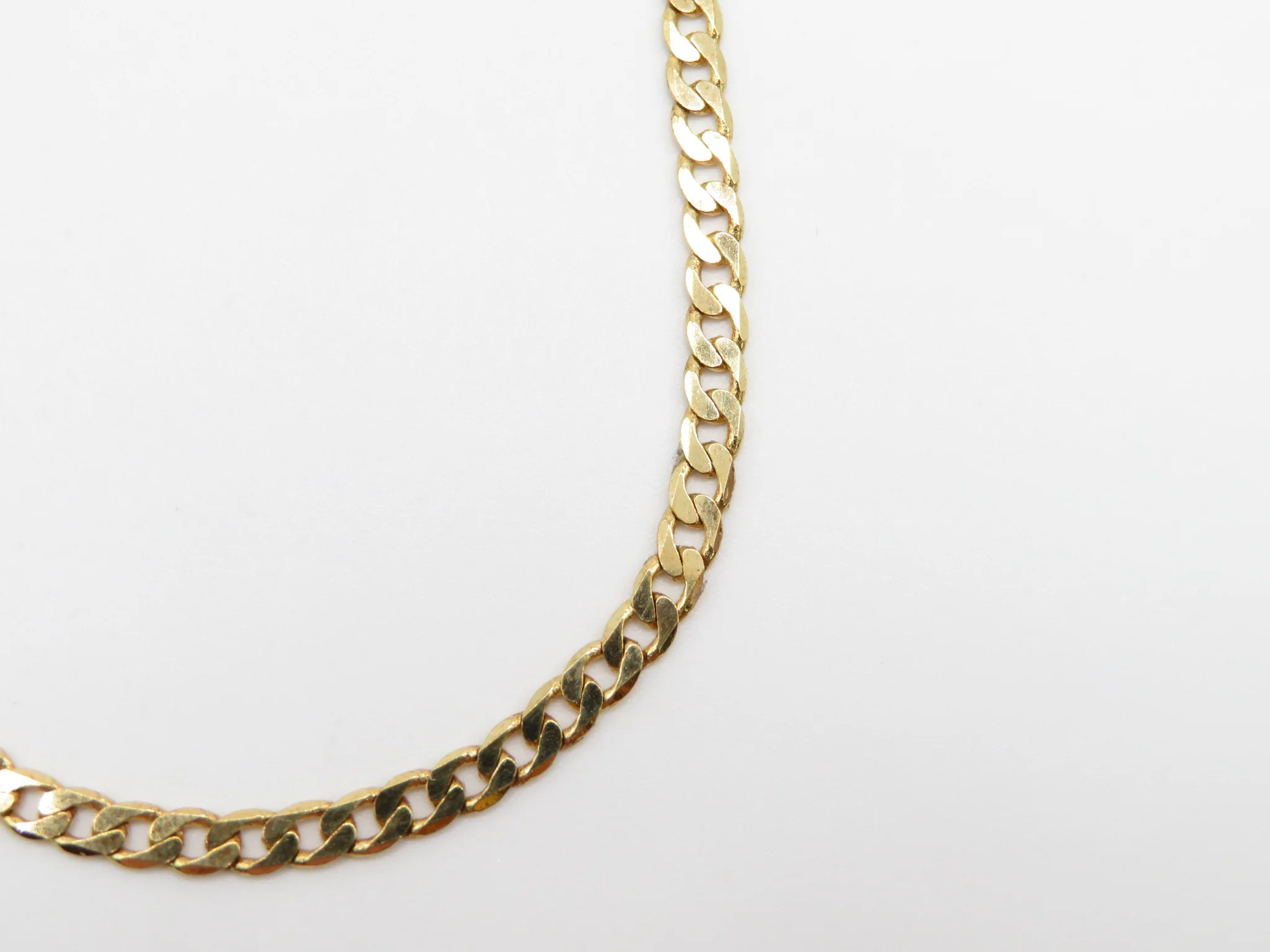 10k Yellow Gold Open Link Necklace