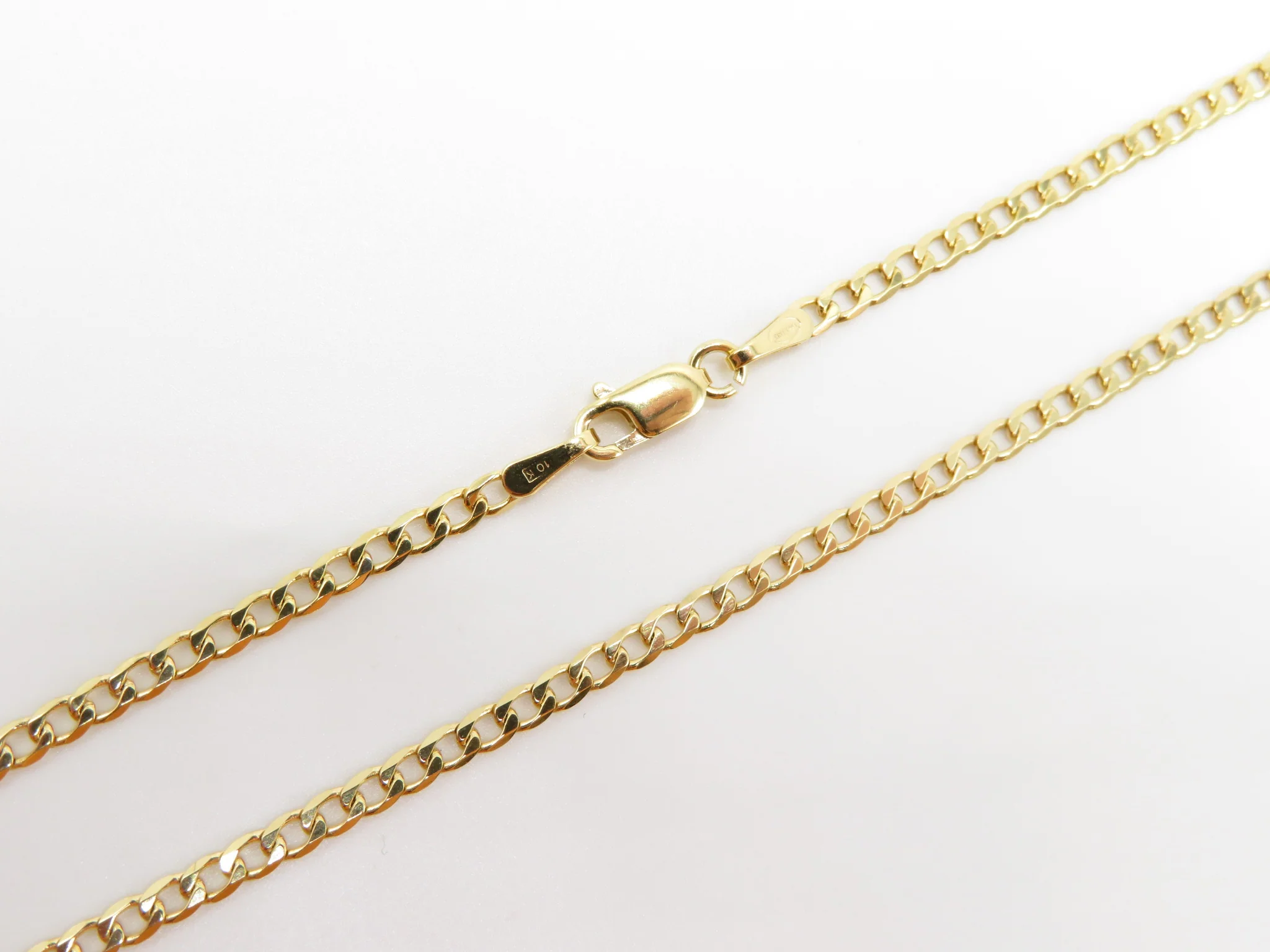10k Yellow Gold Open Link Necklace - Image 5