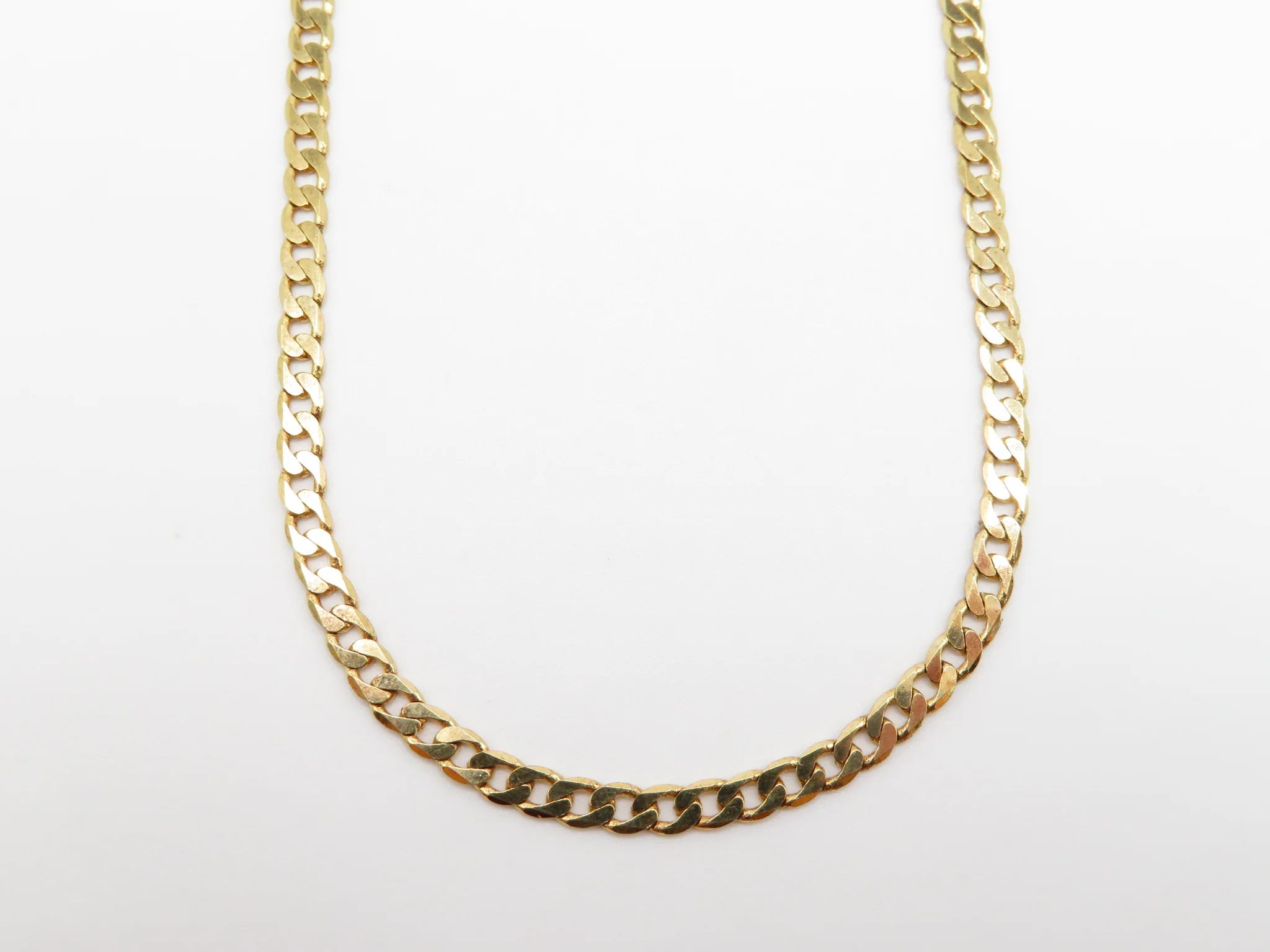 10k Yellow Gold Open Link Necklace - Image 7