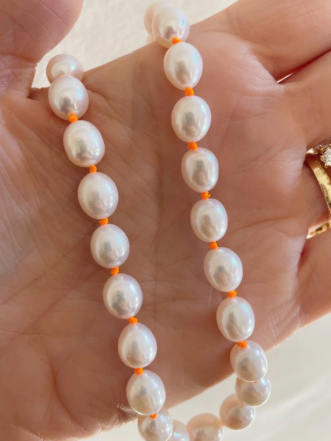 10k Rice Pearl Strand - Image 13
