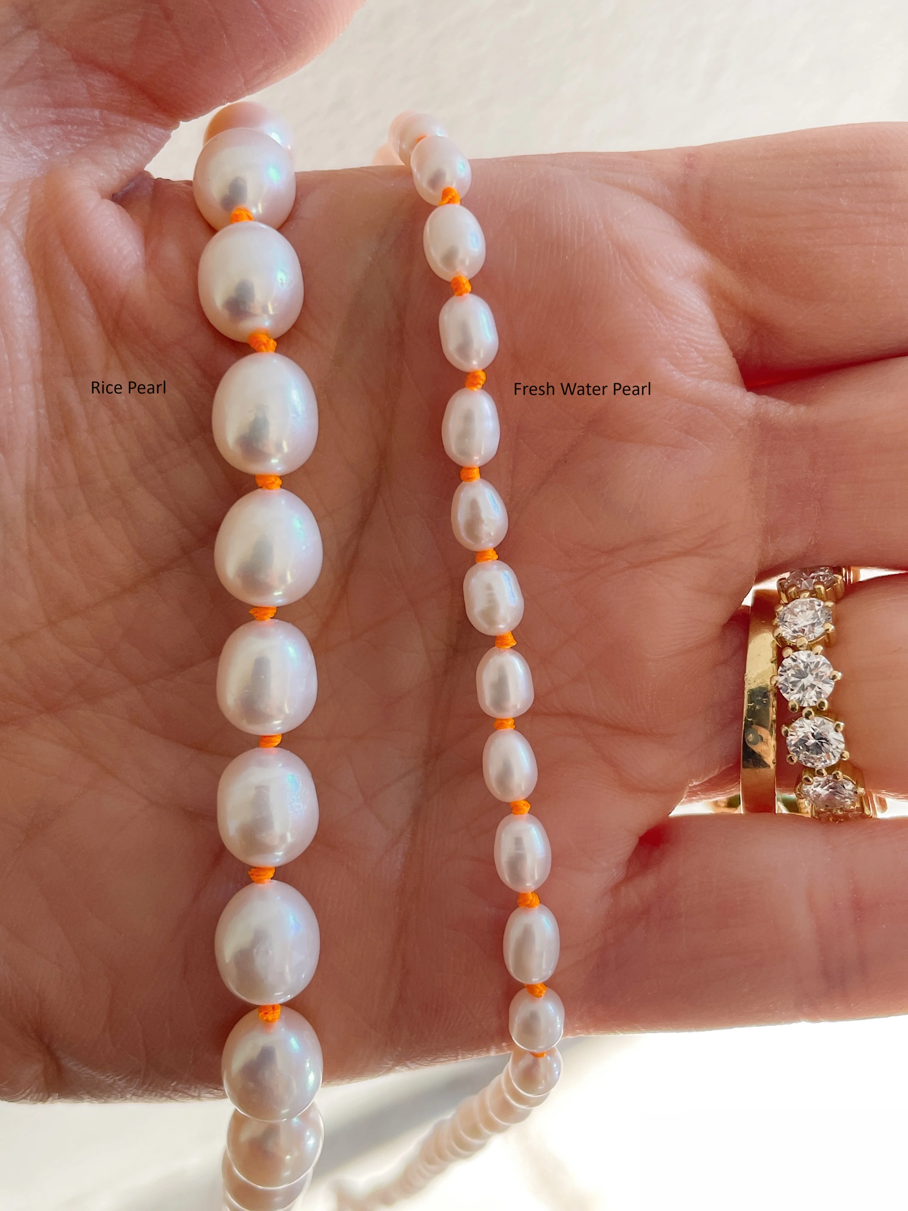 10k Rice Pearl Strand - Image 19