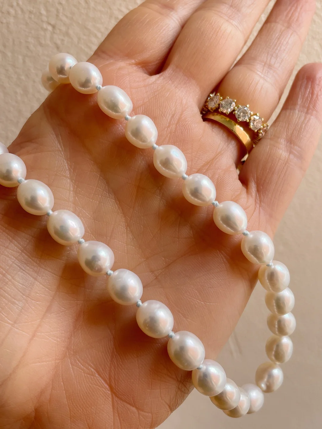 10k Rice Pearl Strand - Image 9