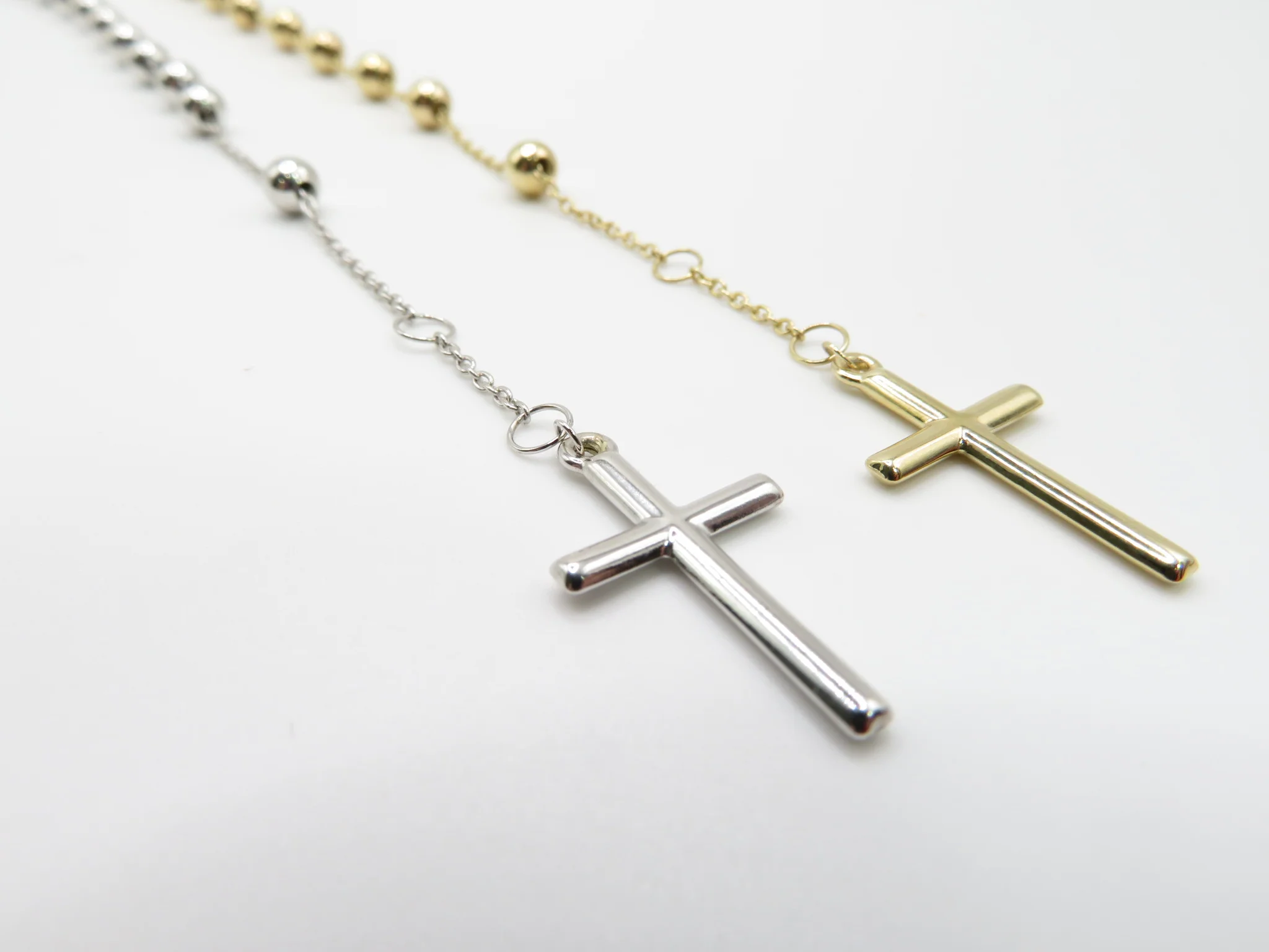 10k Yellow Gold Rosary Bracelet - Image 4