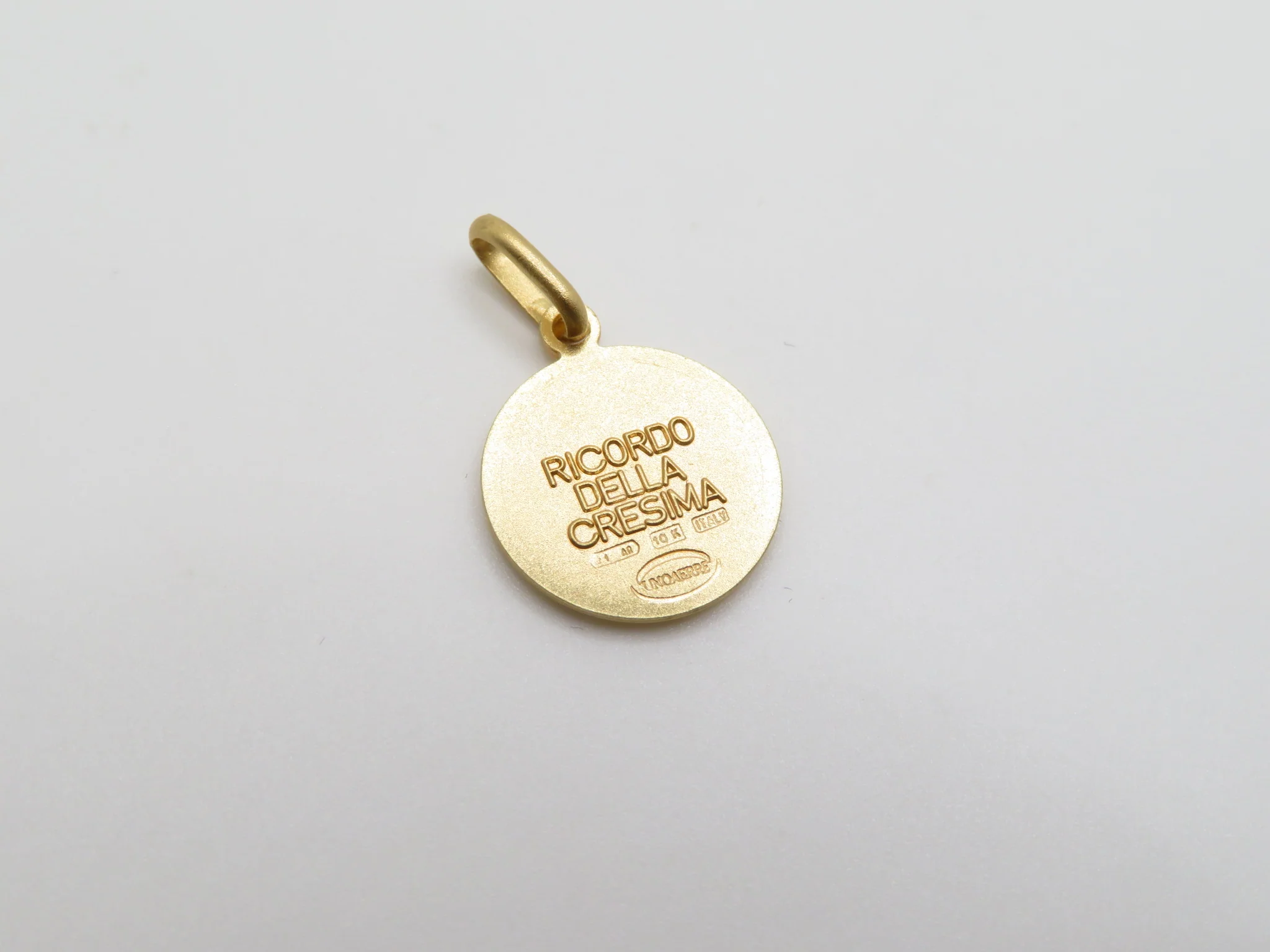 10k Yellow Gold Sacrament Pendant - Image 7