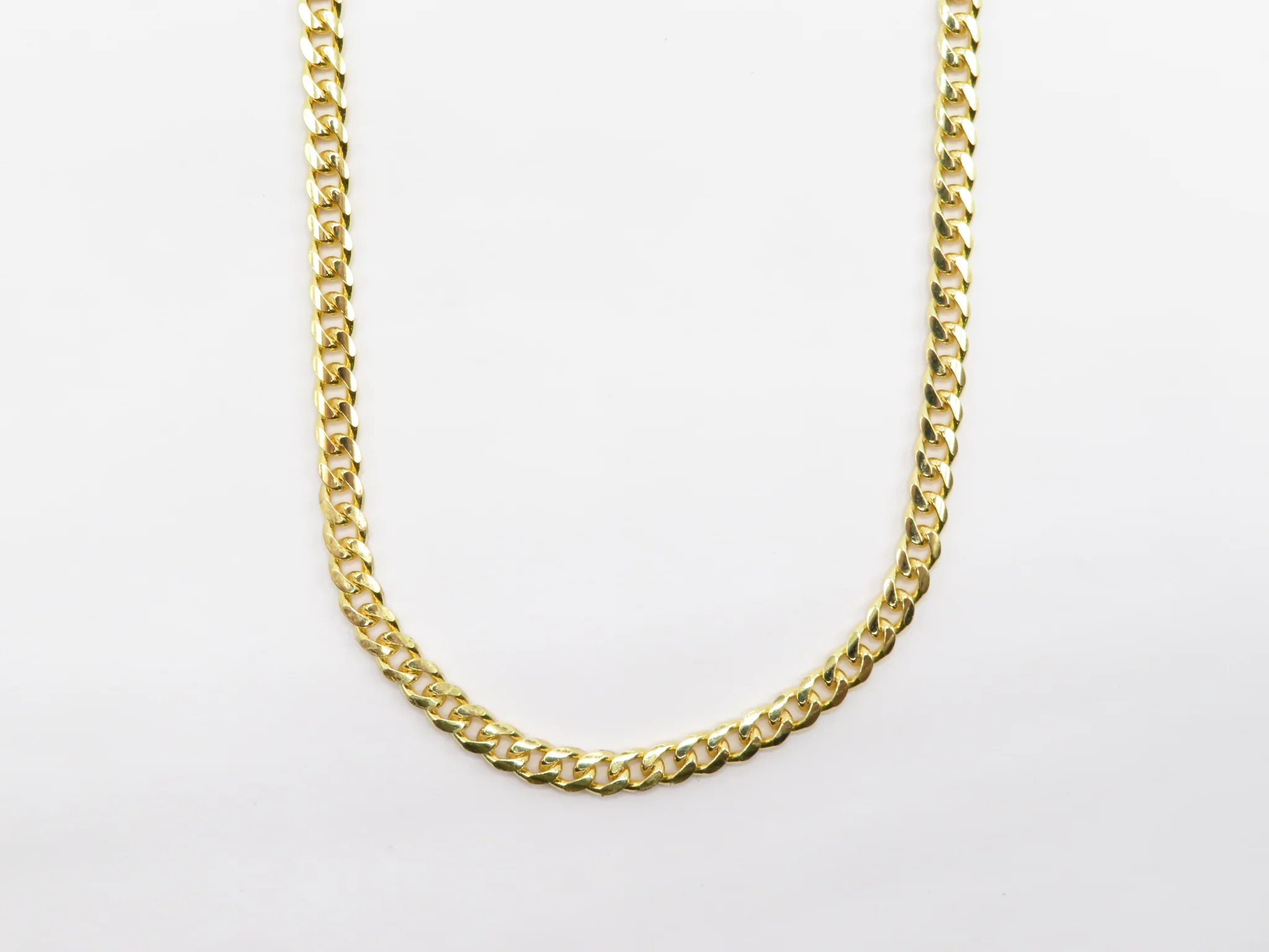 10k Yellow Gold Solid Cuban