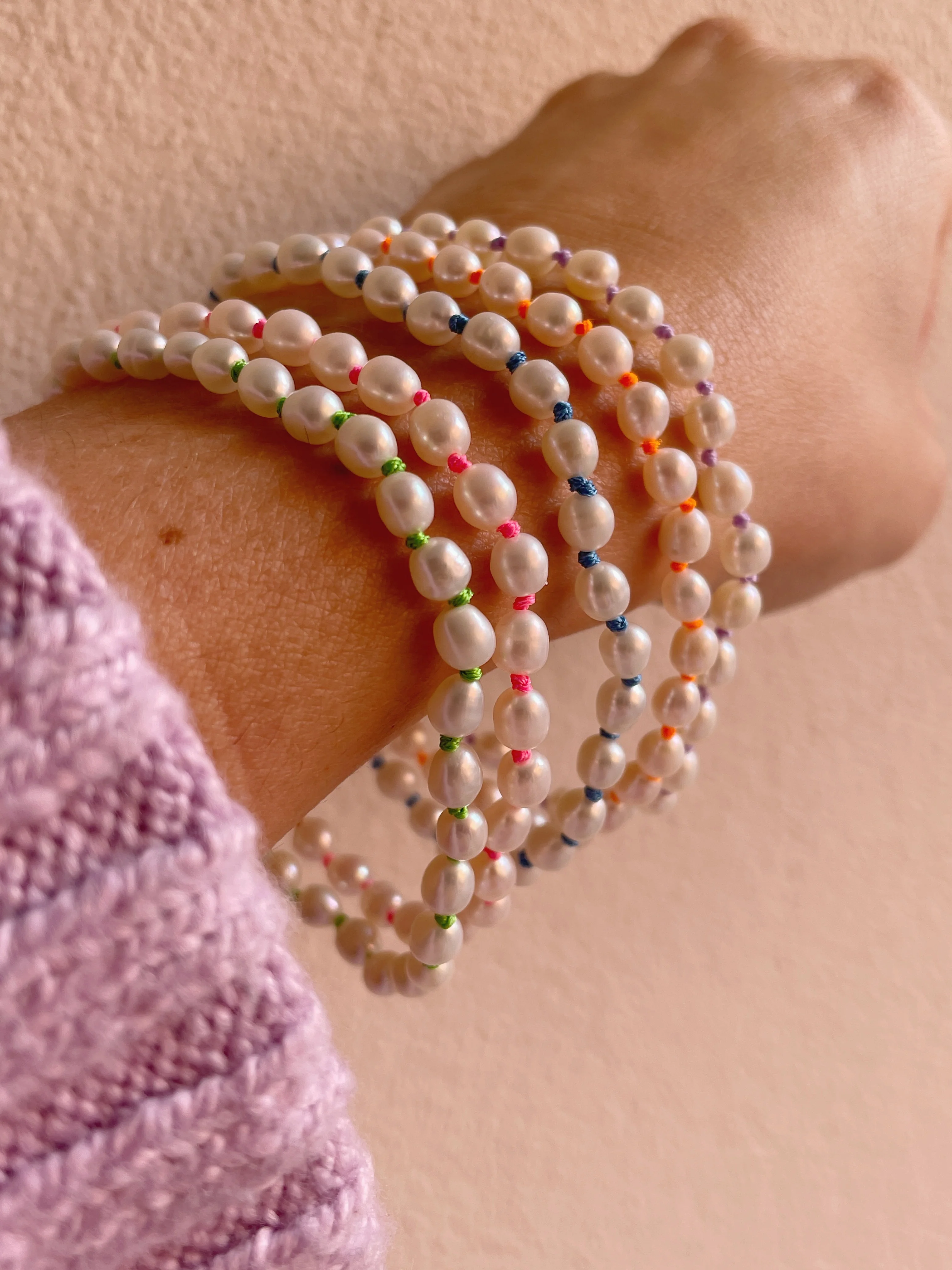10k Vibrant Strand Fresh Water Pearls - Image 15