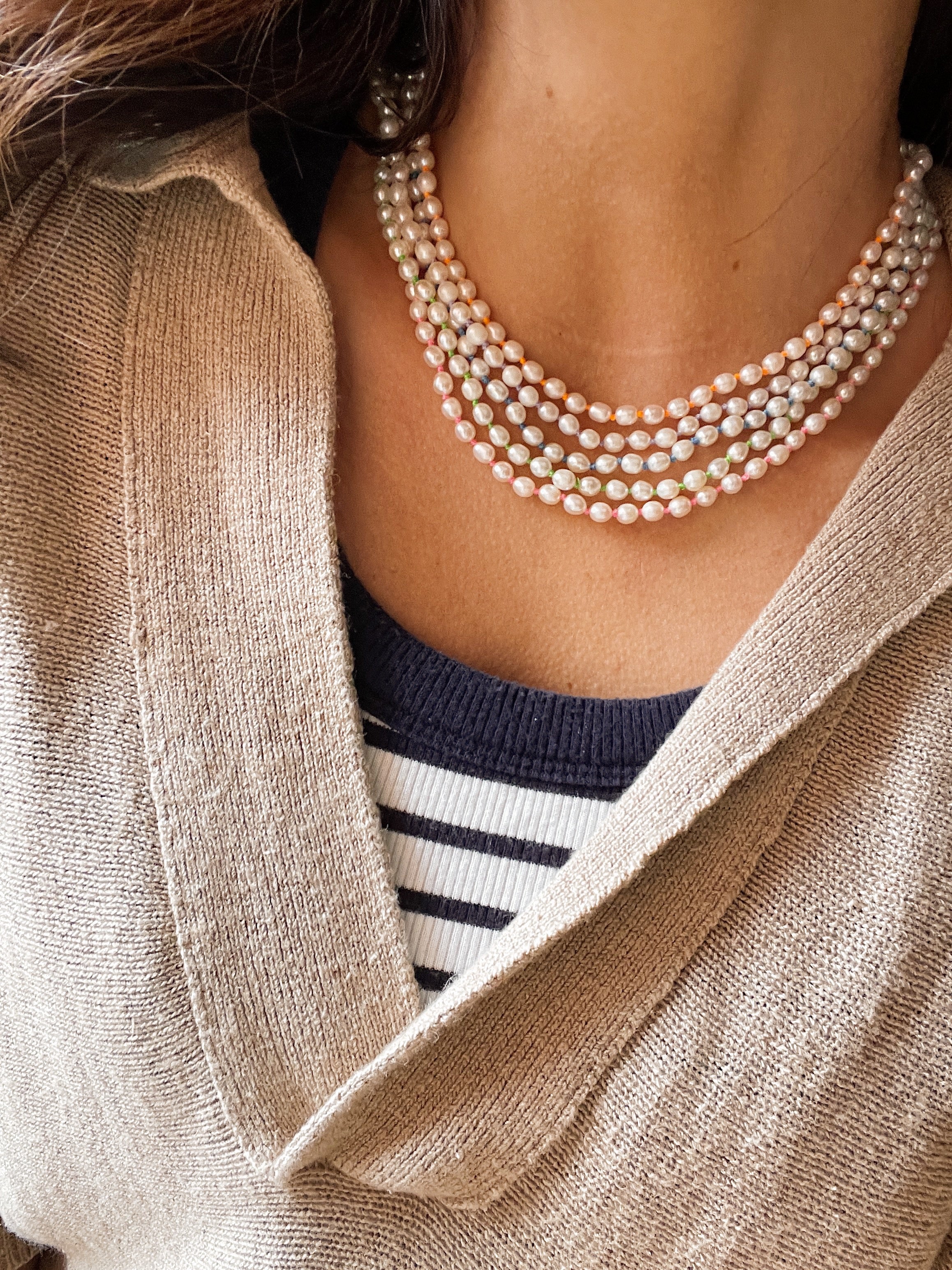 10k Vibrant Strand Fresh Water Pearls - Image 22