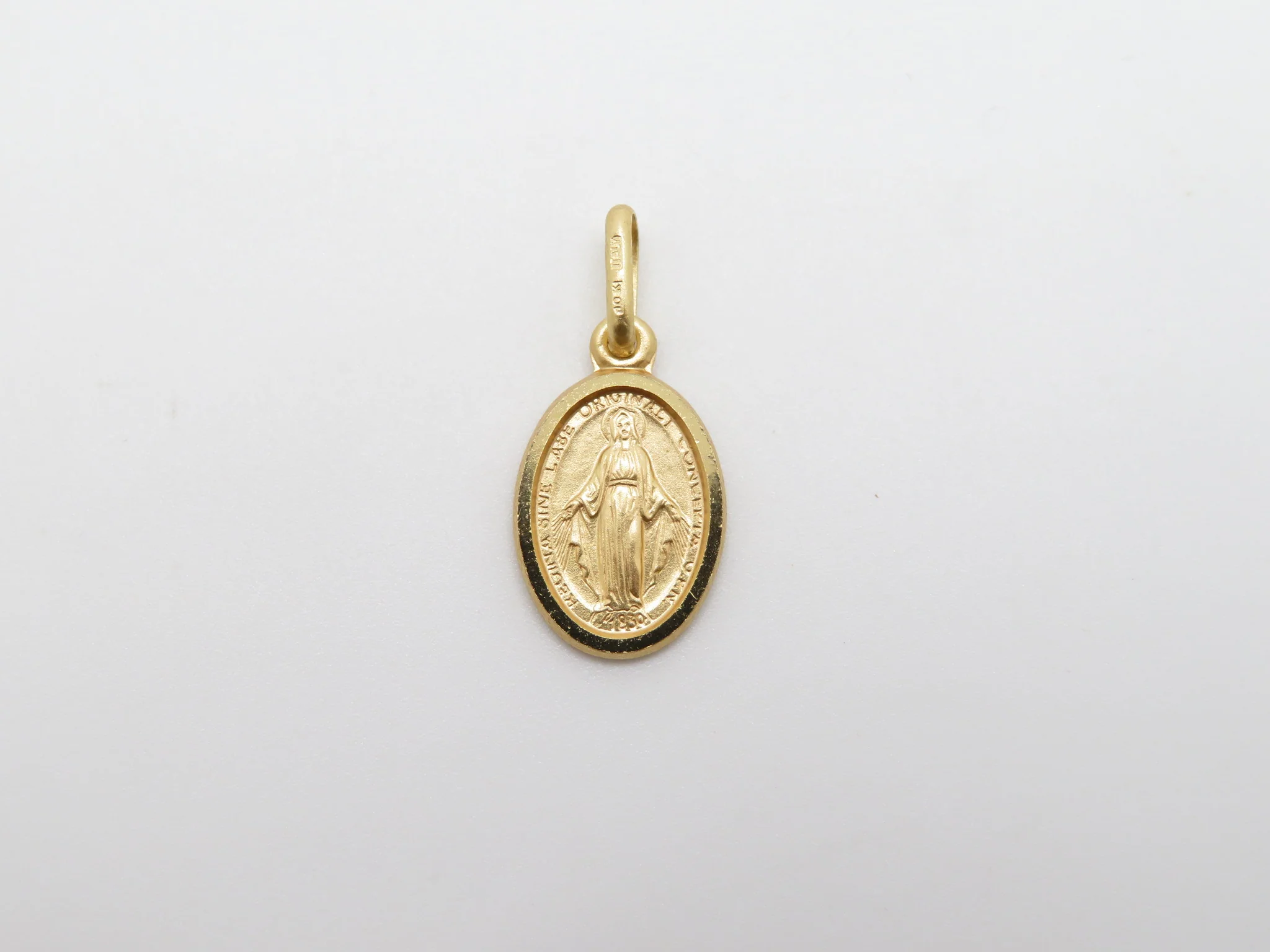 10k Yellow Gold Our Lady of Grace Medal