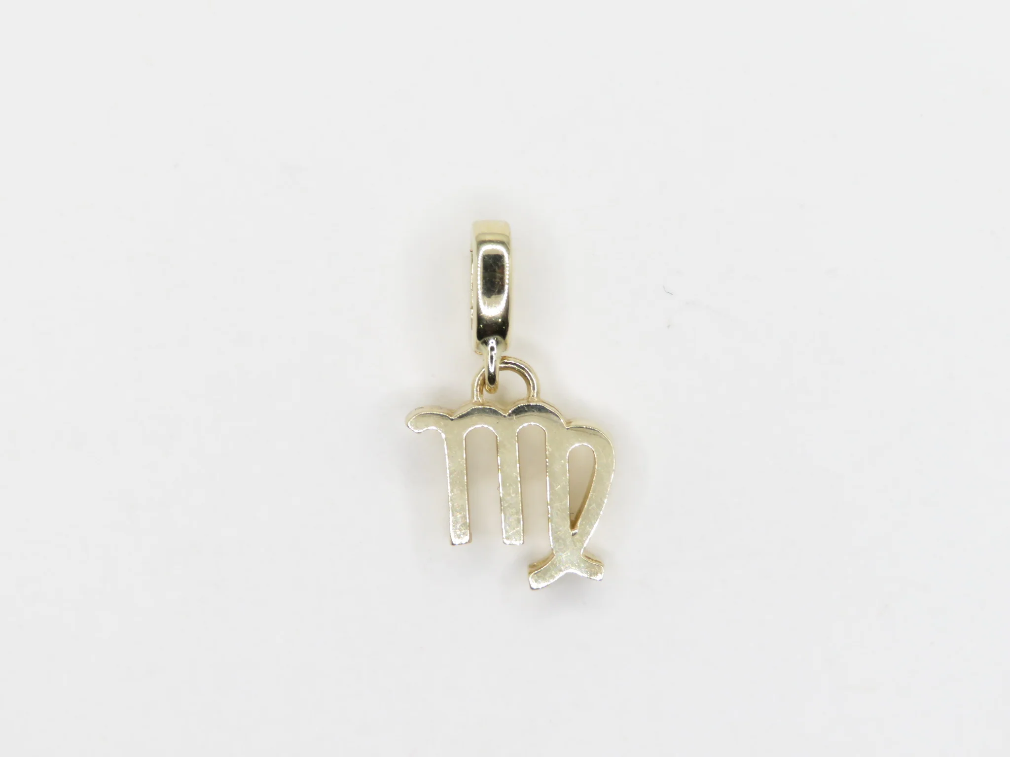 10k Yellow Gold Zodiac Symbol Latch Charm - Image 12