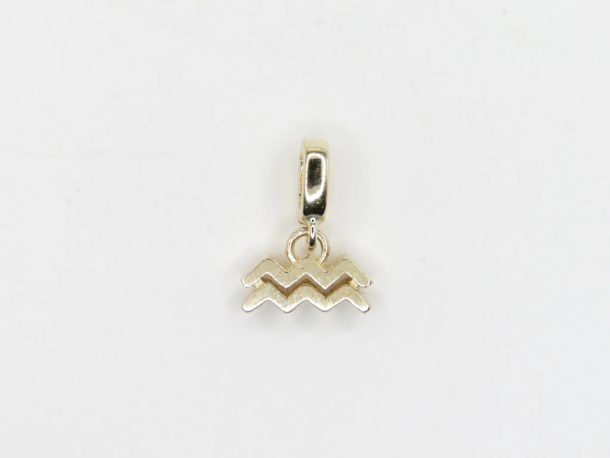10k Yellow Gold Zodiac Symbol Latch Charm - Image 17