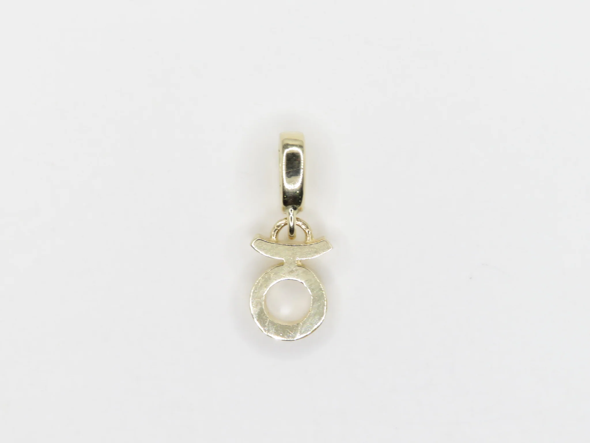 10k Yellow Gold Zodiac Symbol Latch Charm - Image 5