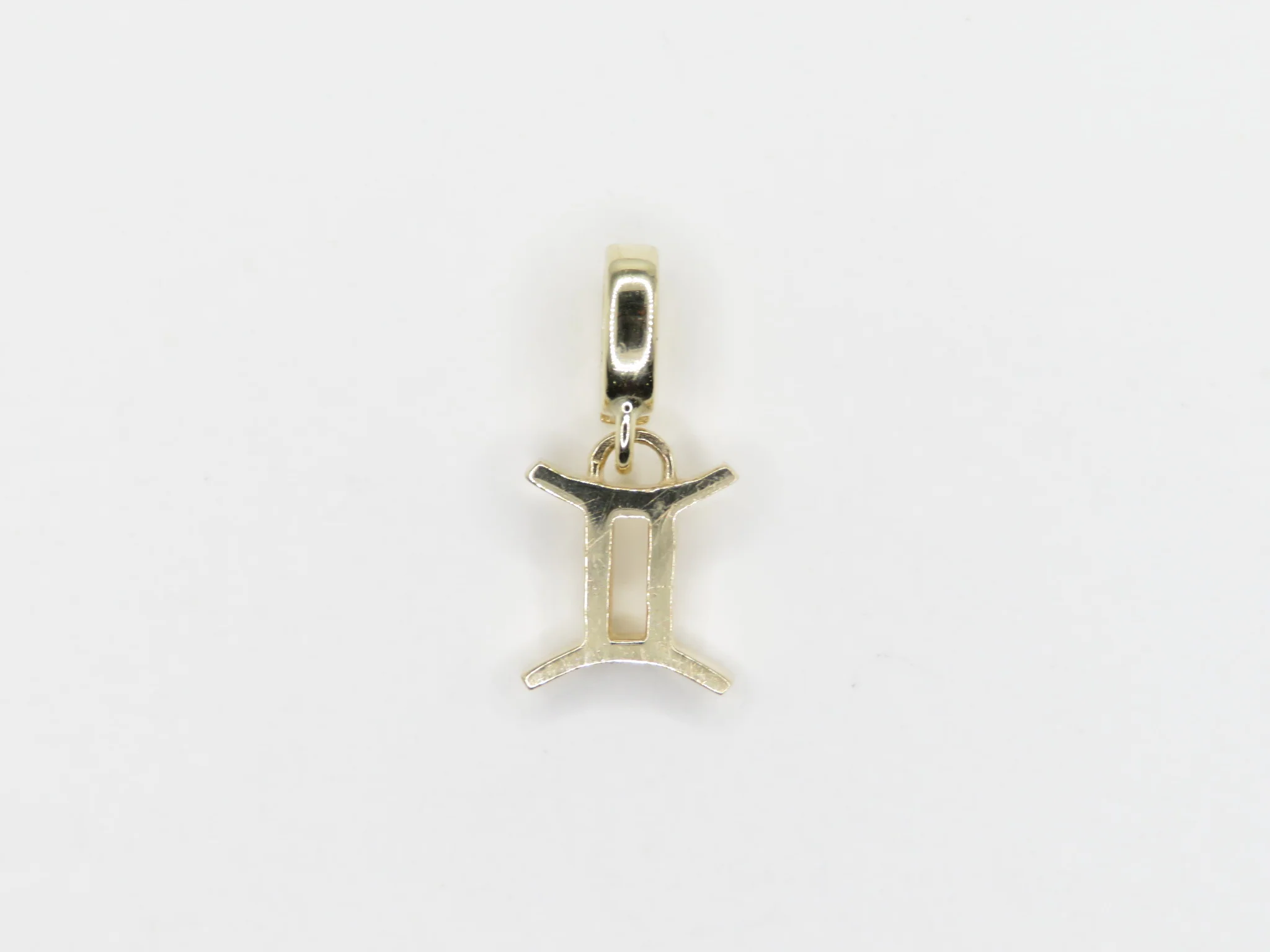 10k Yellow Gold Zodiac Symbol Latch Charm - Image 7