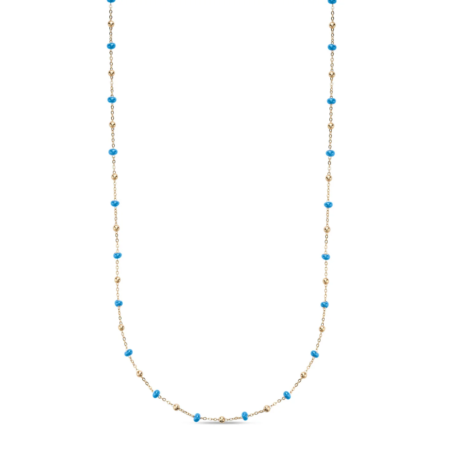 14k Yellow Gold Enamel Bead Collection - Image 11