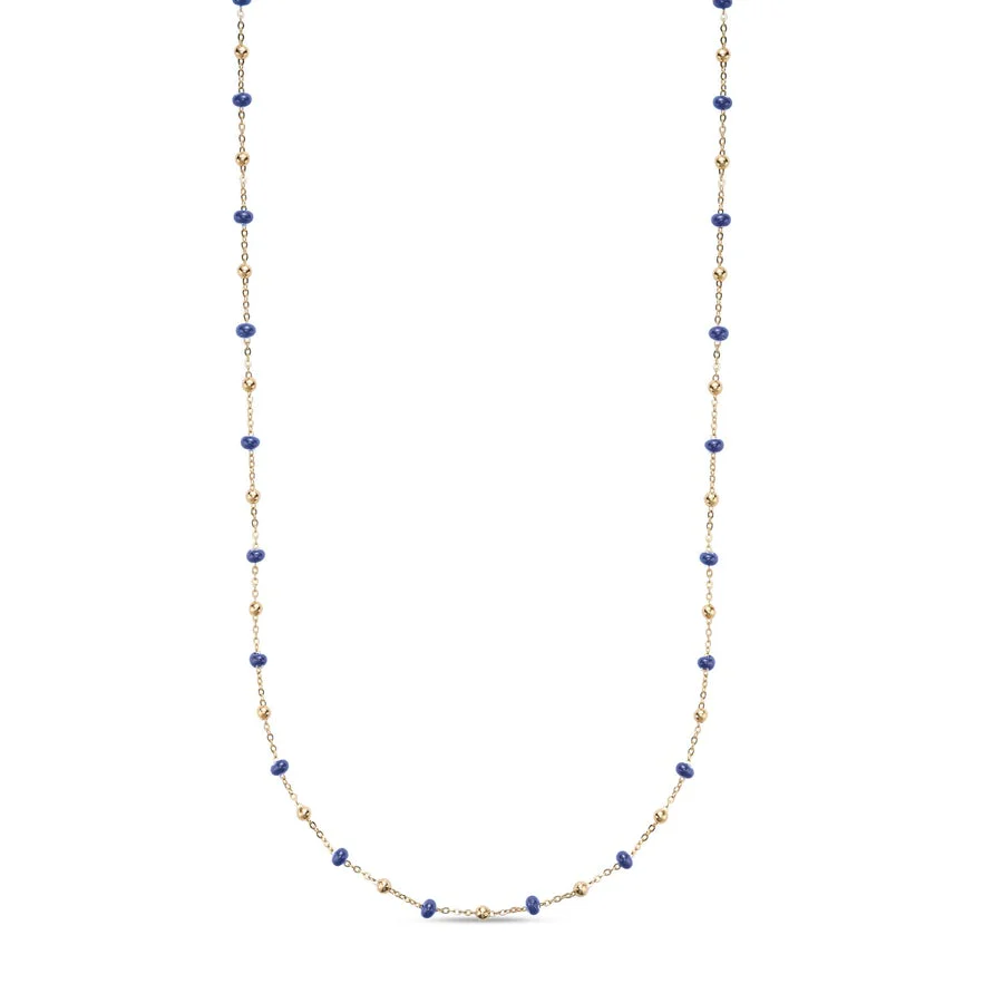 14k Yellow Gold Enamel Bead Collection - Image 3