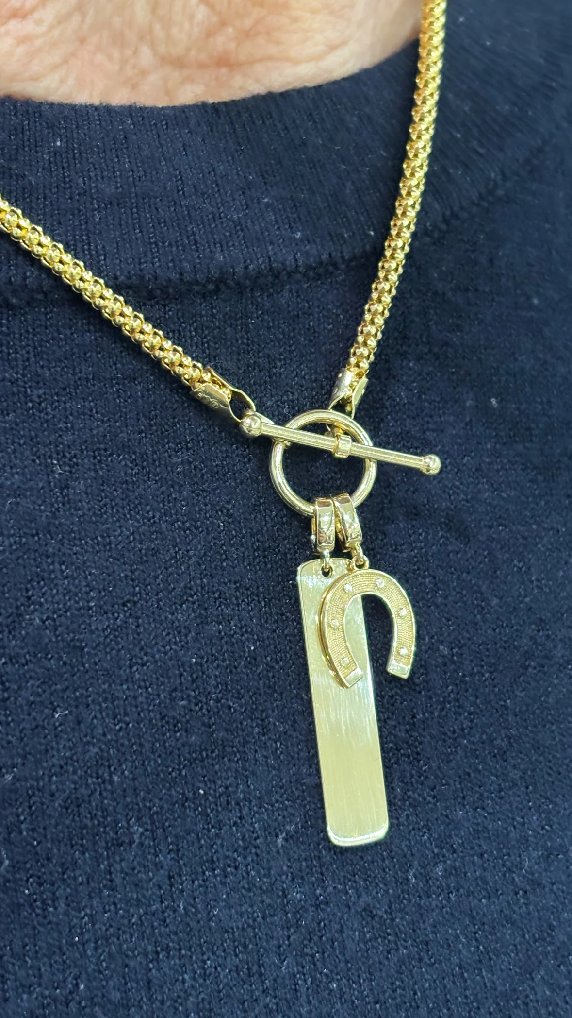 14k Heritage Latch Pendant - Image 2
