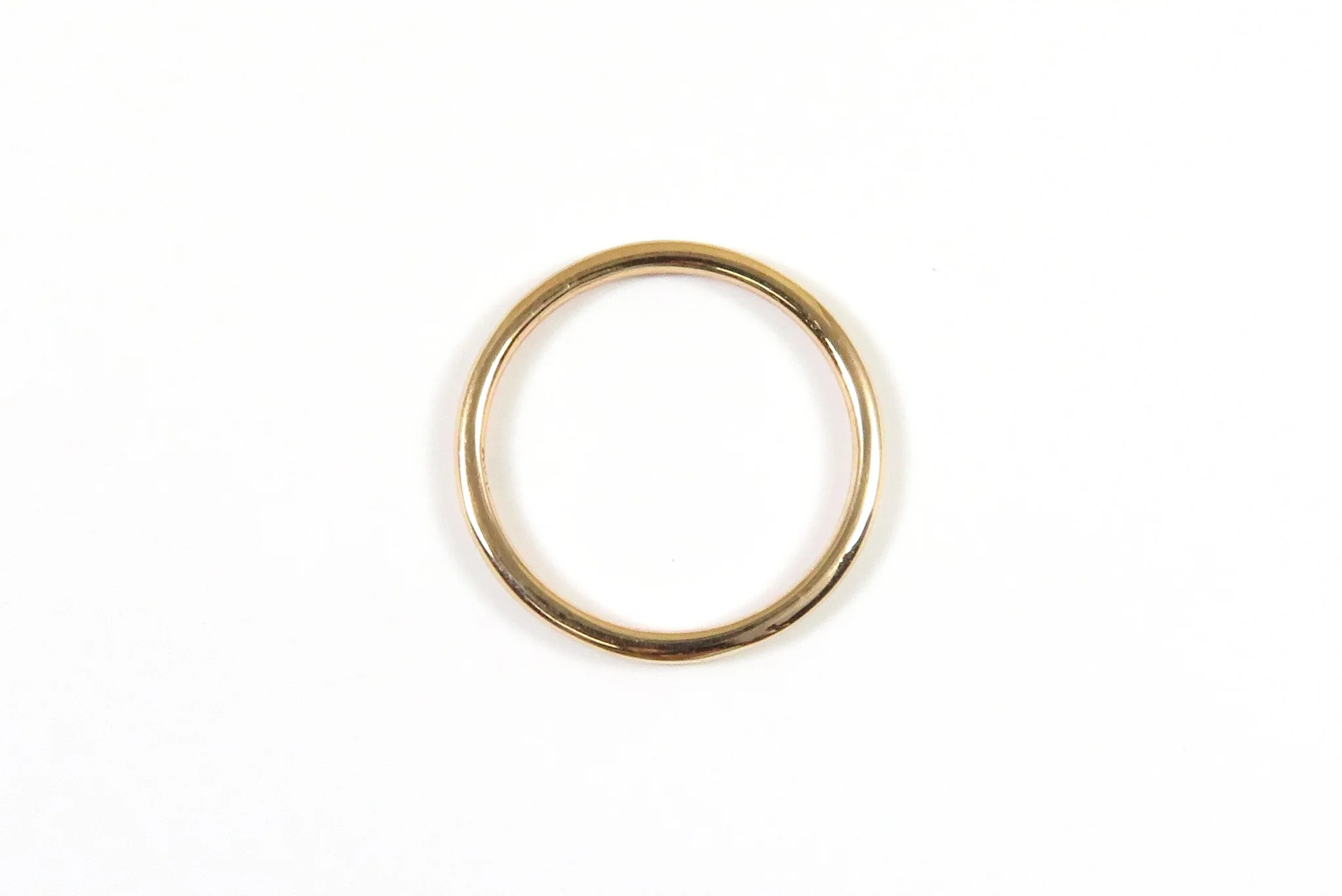 14k Plain Rounded Band - Image 3