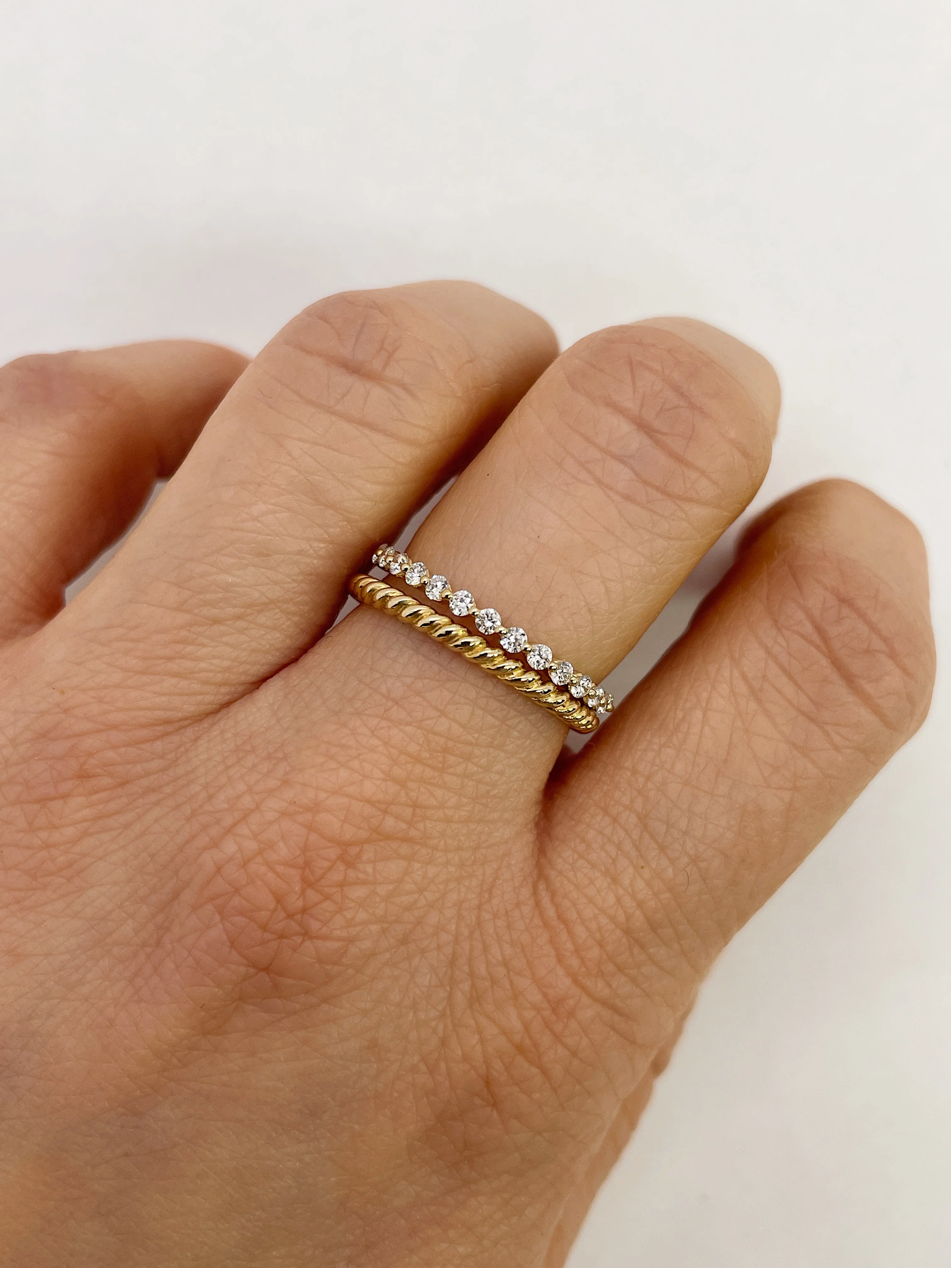 14k Rope Band - Image 6