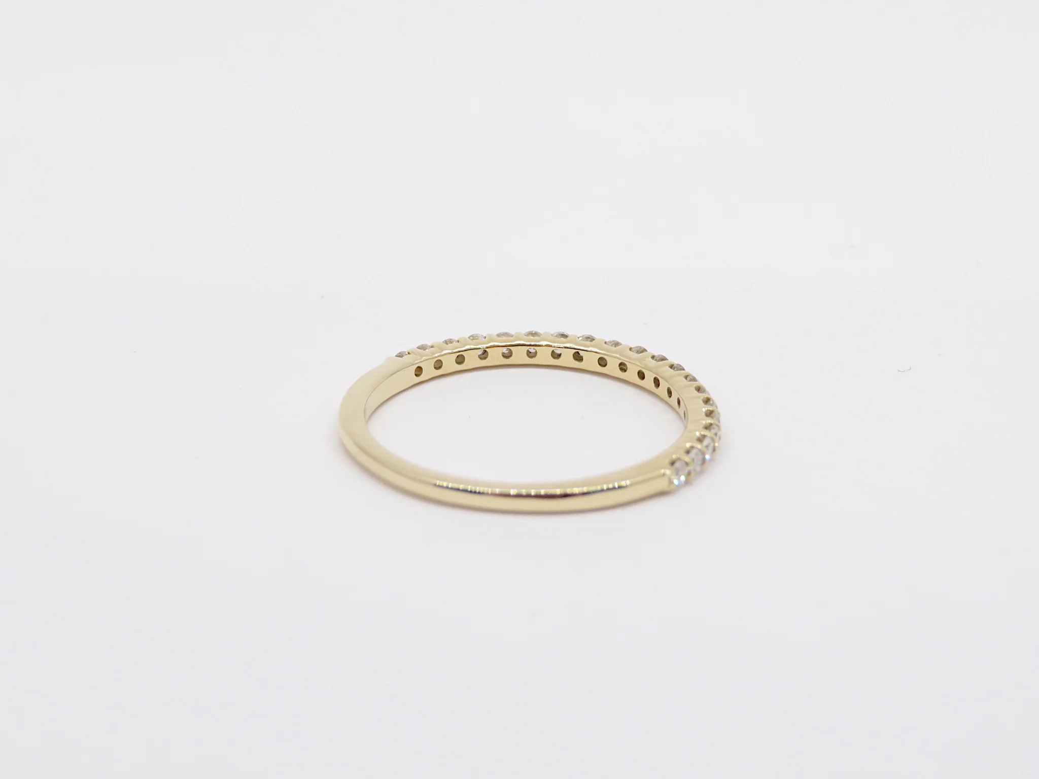 14k Shared Prong Diamond Half Eternity - Image 6