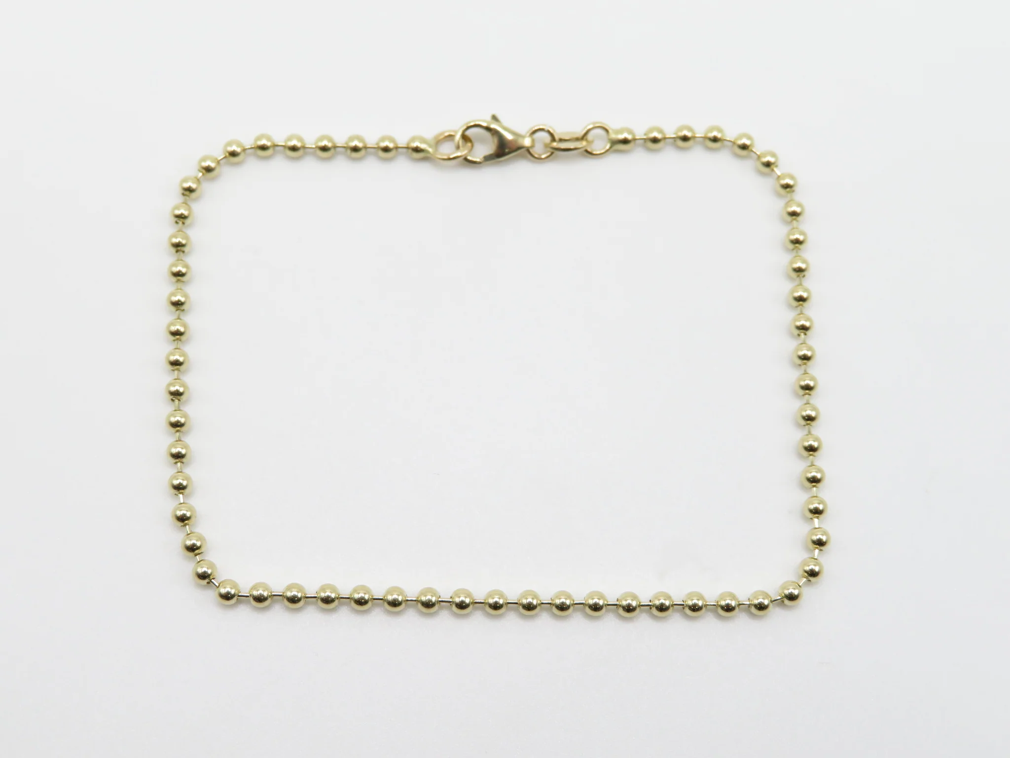 14k Yellow Gold Tub Bracelet - Image 3