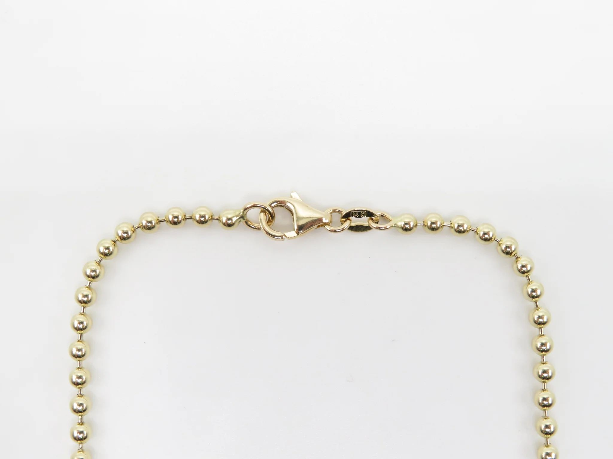 14k Yellow Gold Tub Bracelet - Image 8