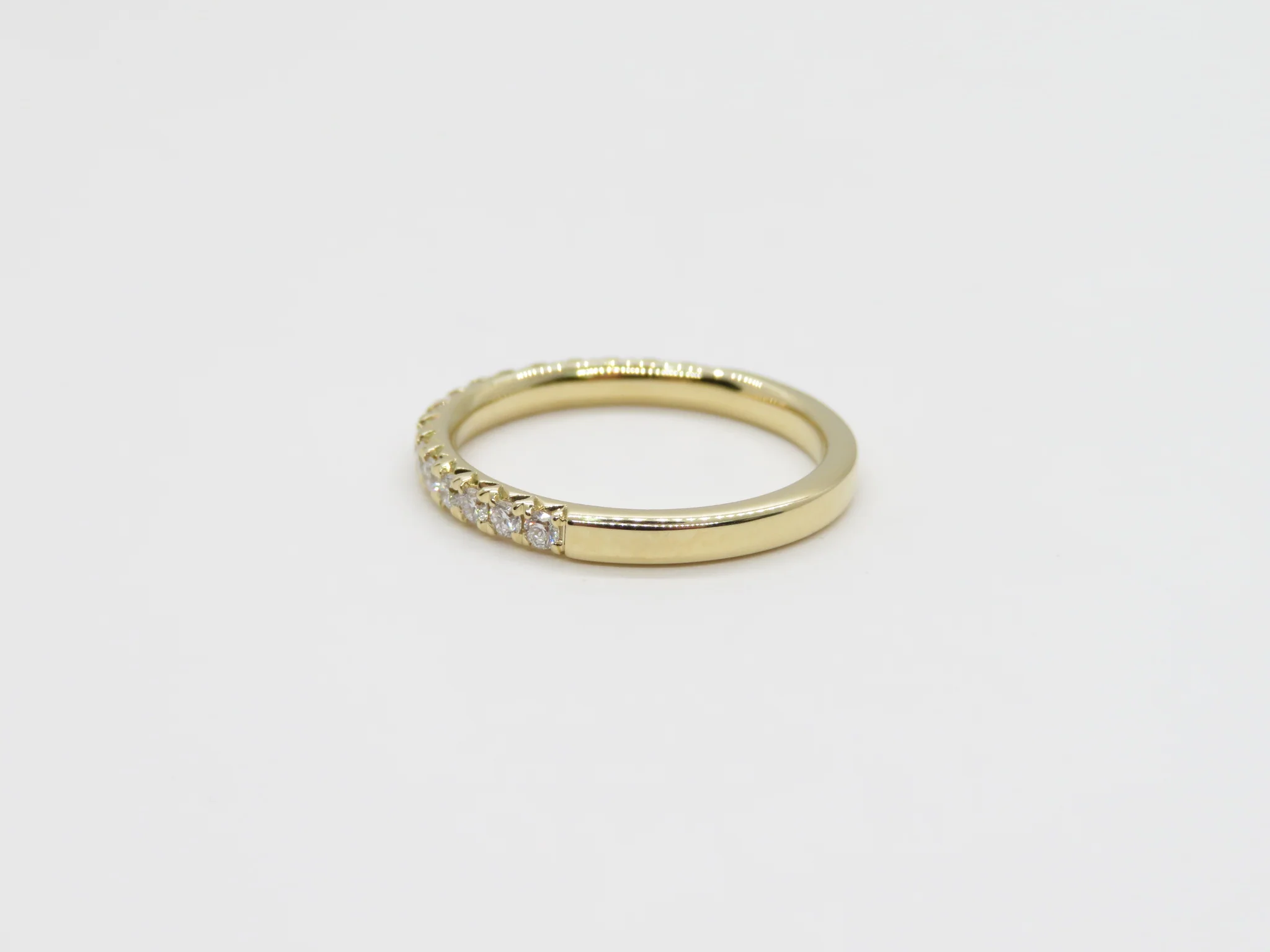 14k Diamond Fish Tail Band - Image 7