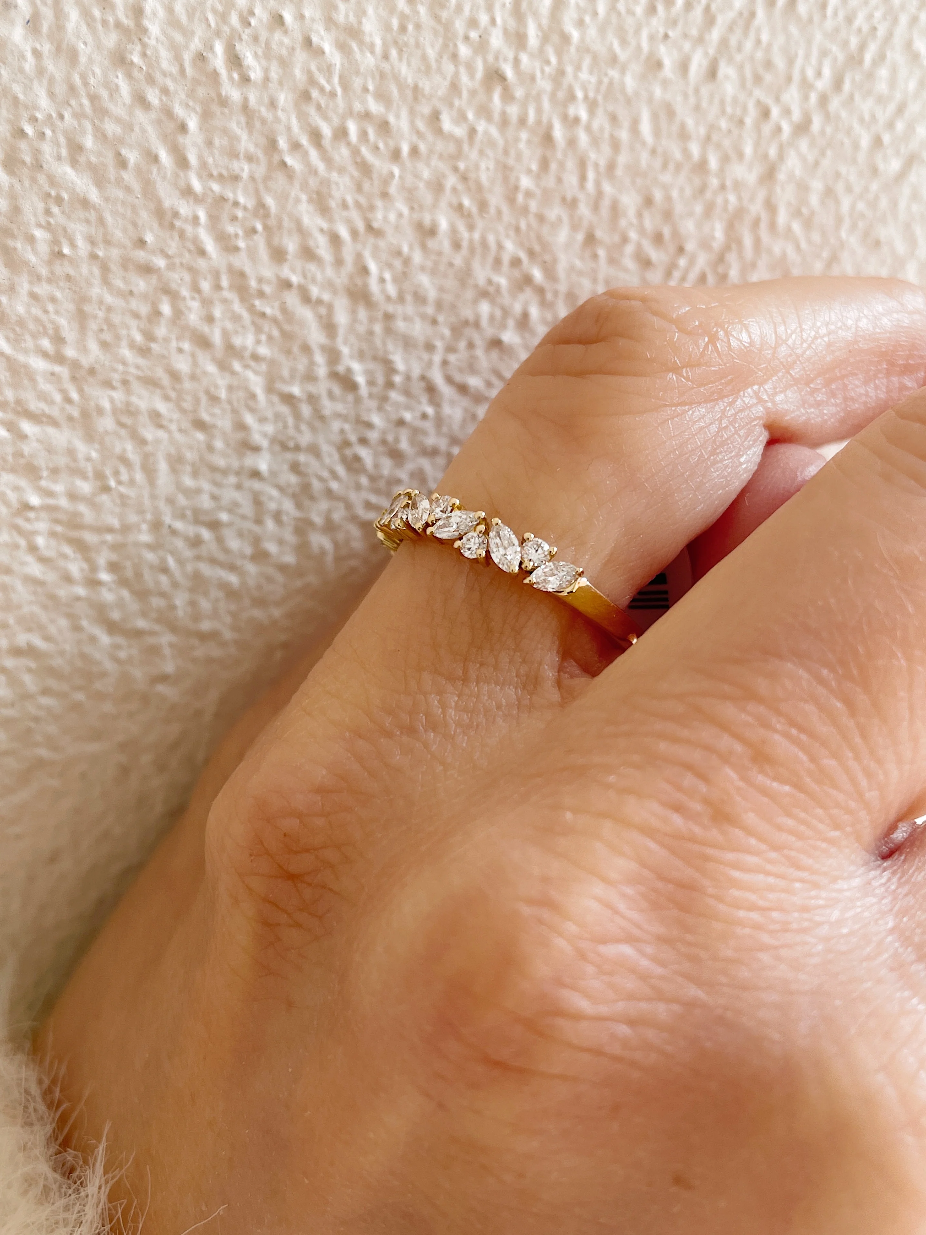 14k Emica Diamond Band - Image 4