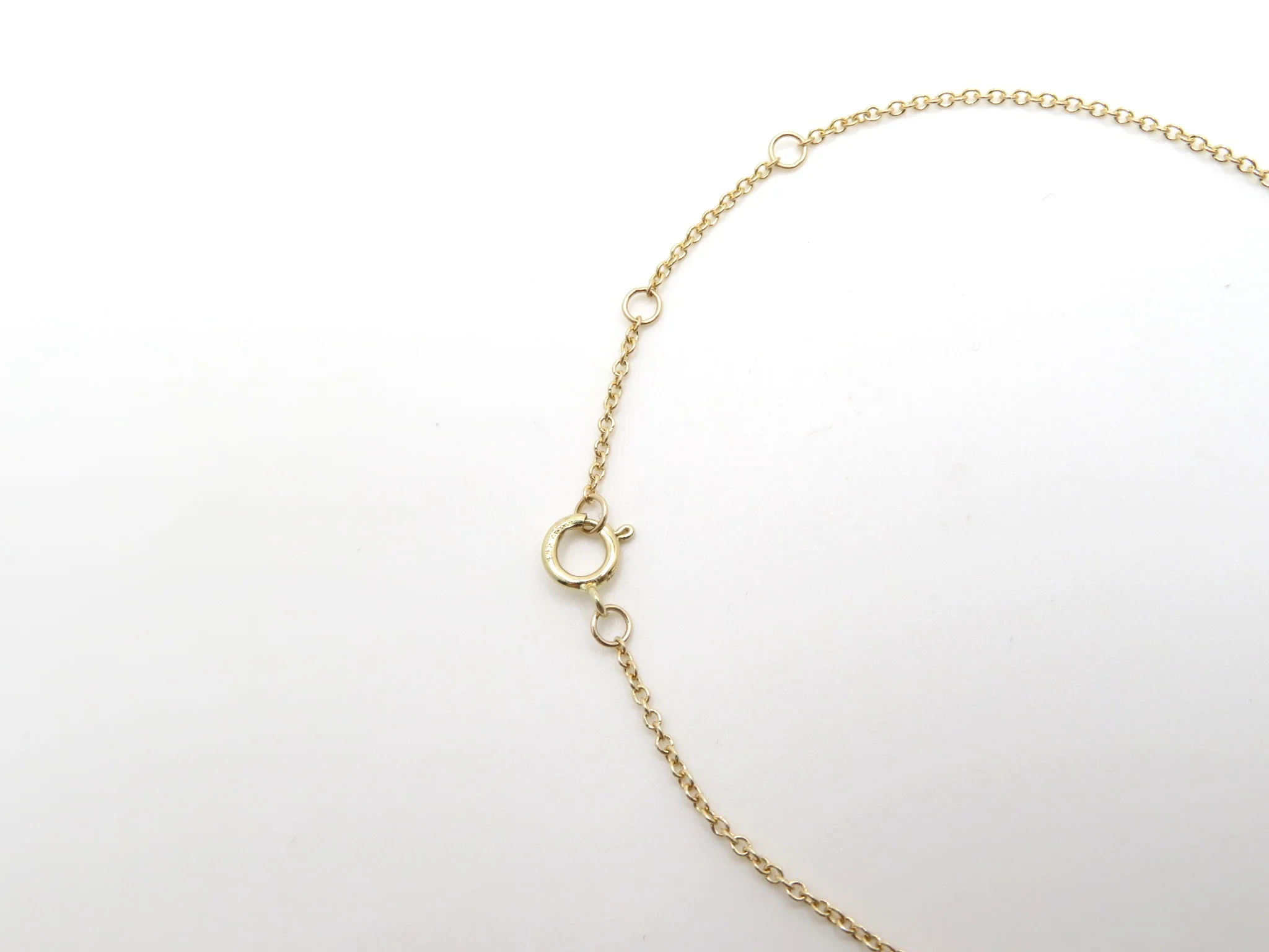 14k Yellow Gold Hand Chain Bracelet - Image 5