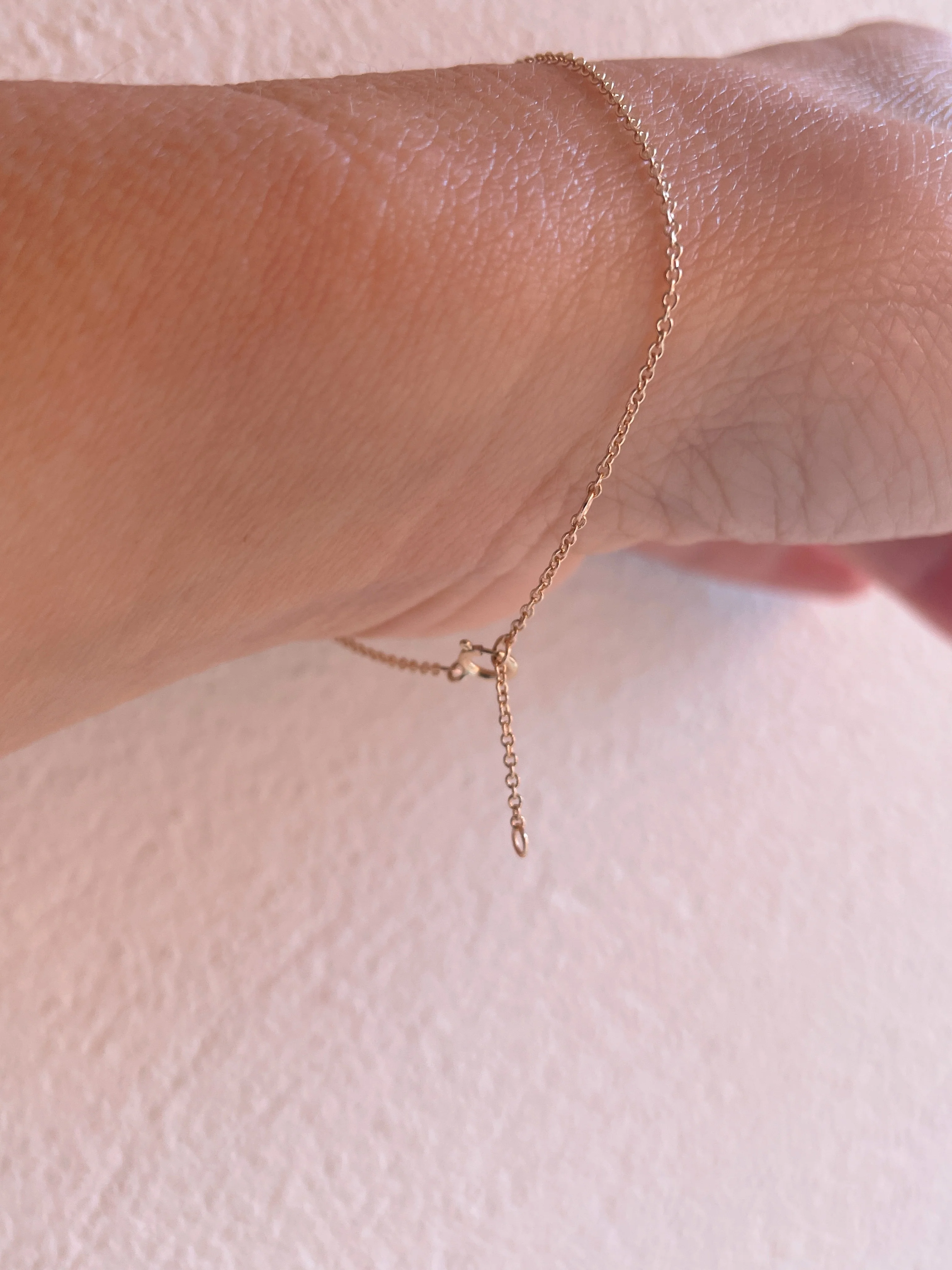 14k Yellow Gold Hand Chain Bracelet - Image 9