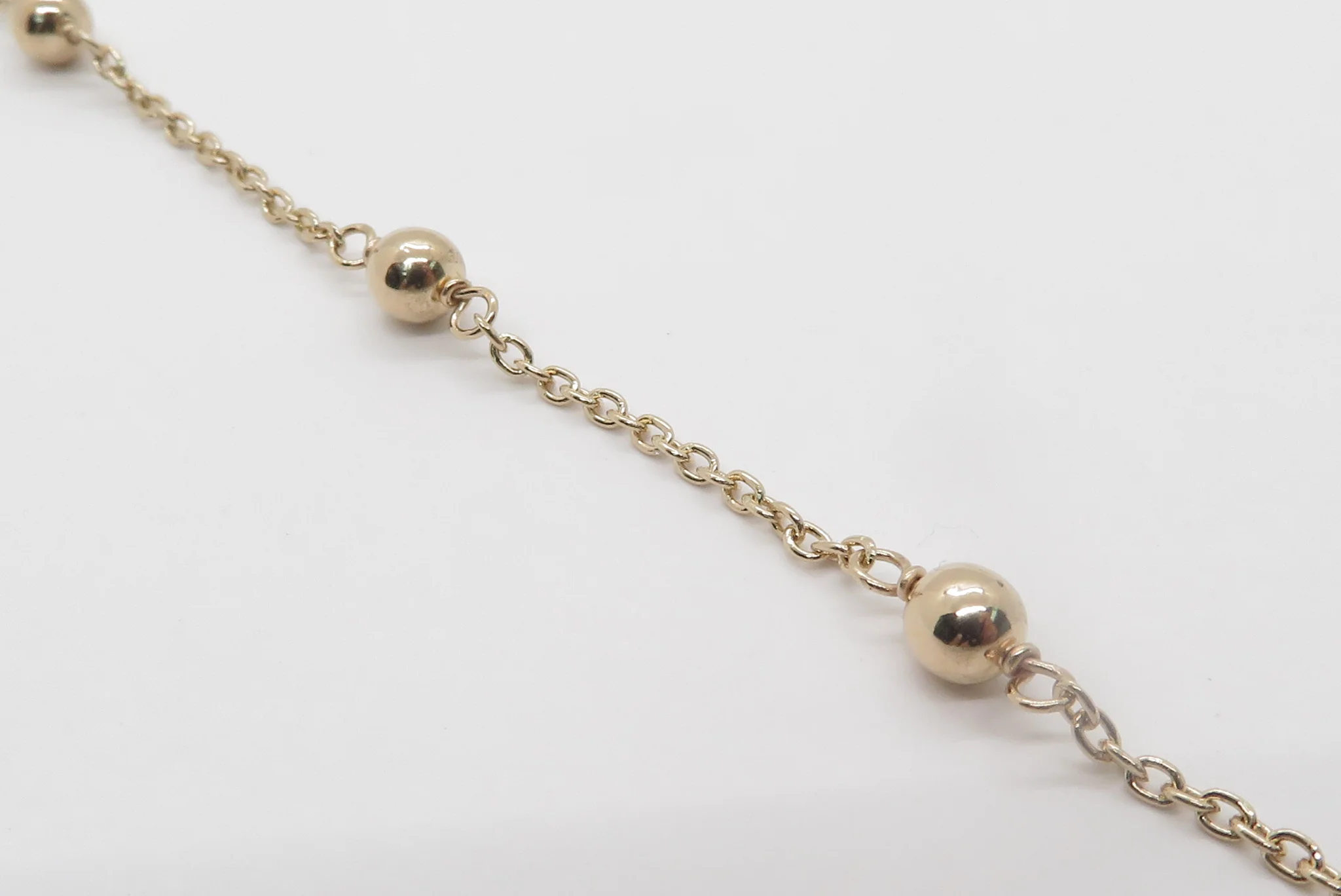 19.25k Yellow Gold Ball Bracelet - Image 3