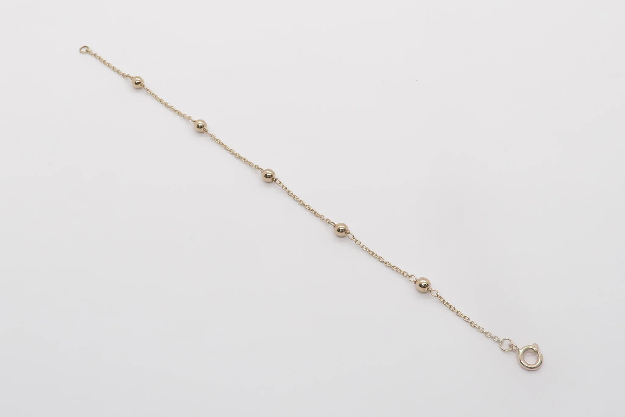 19.25k Yellow Gold Ball Bracelet - Image 4