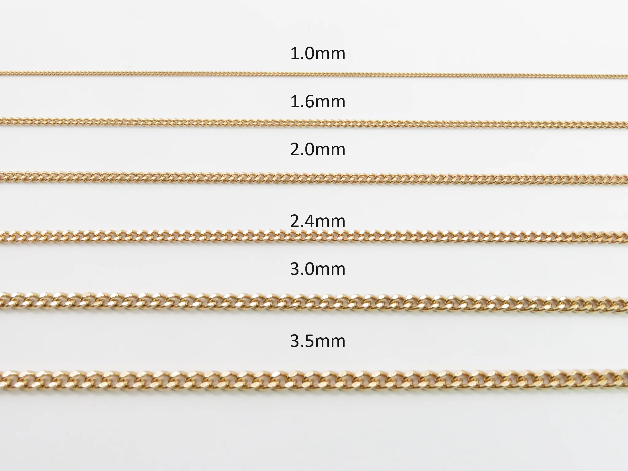 19.25k Yellow Gold Barbela Chain - Image 3