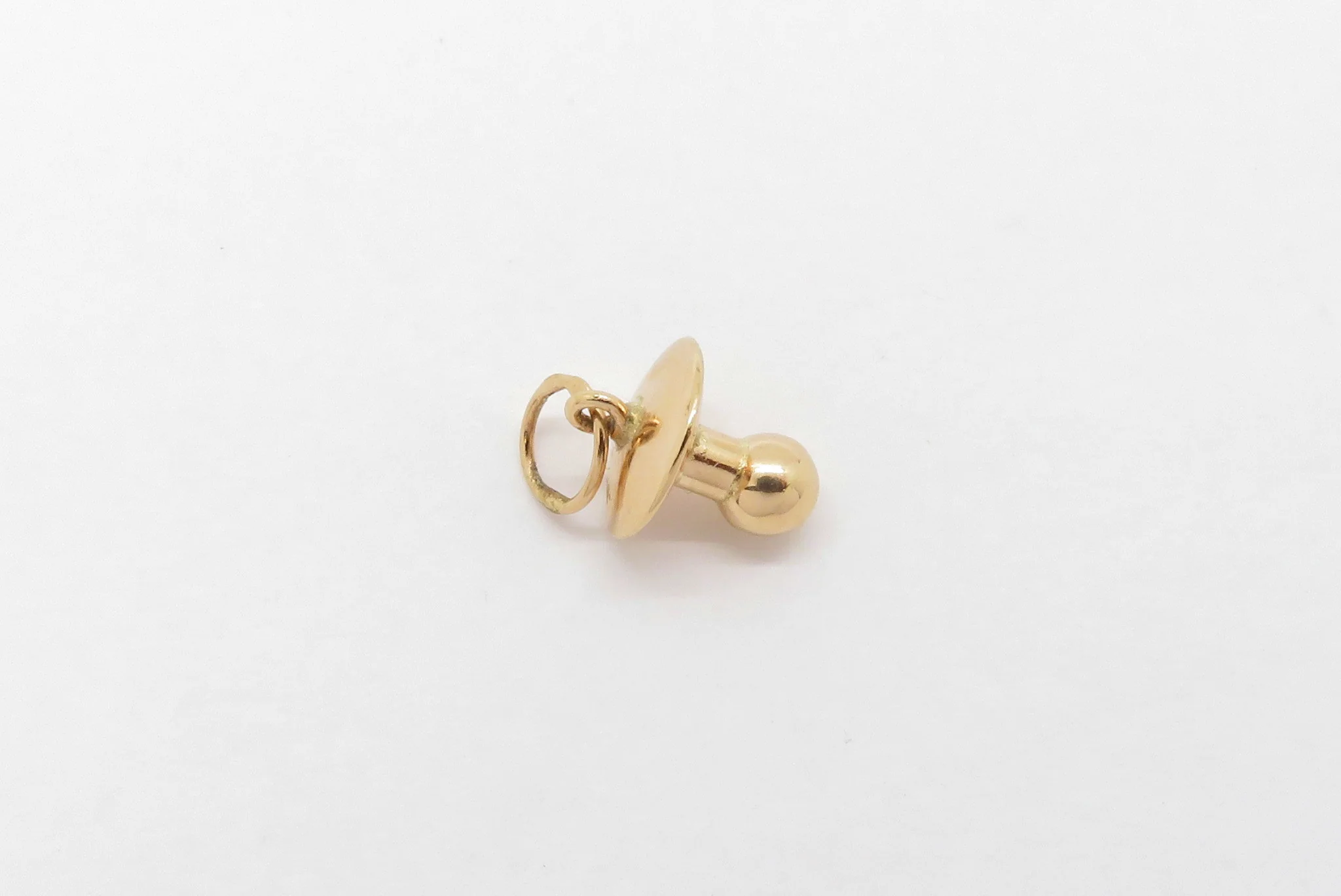 19.25k Yellow Gold Bico (Pacifier) Charm - Image 5