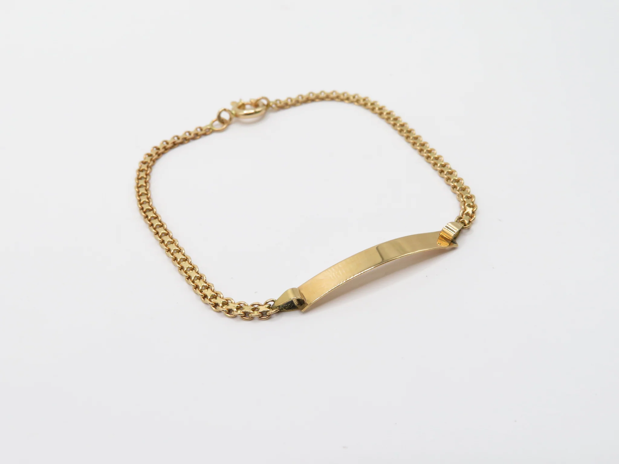 19.25k Yellow Gold Bismark Bracelet