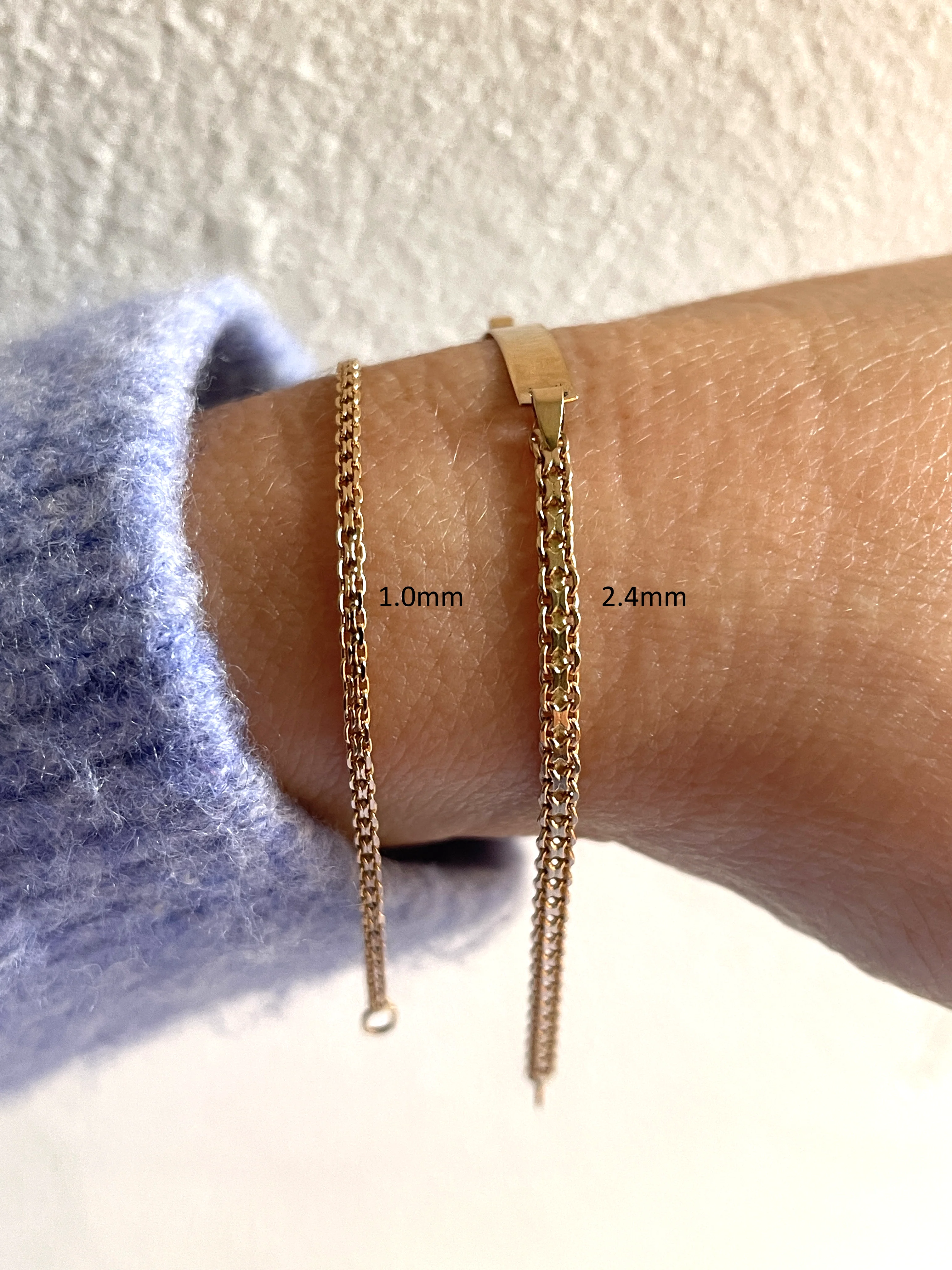 19.25k Yellow Gold Bismark Bracelet - Image 5