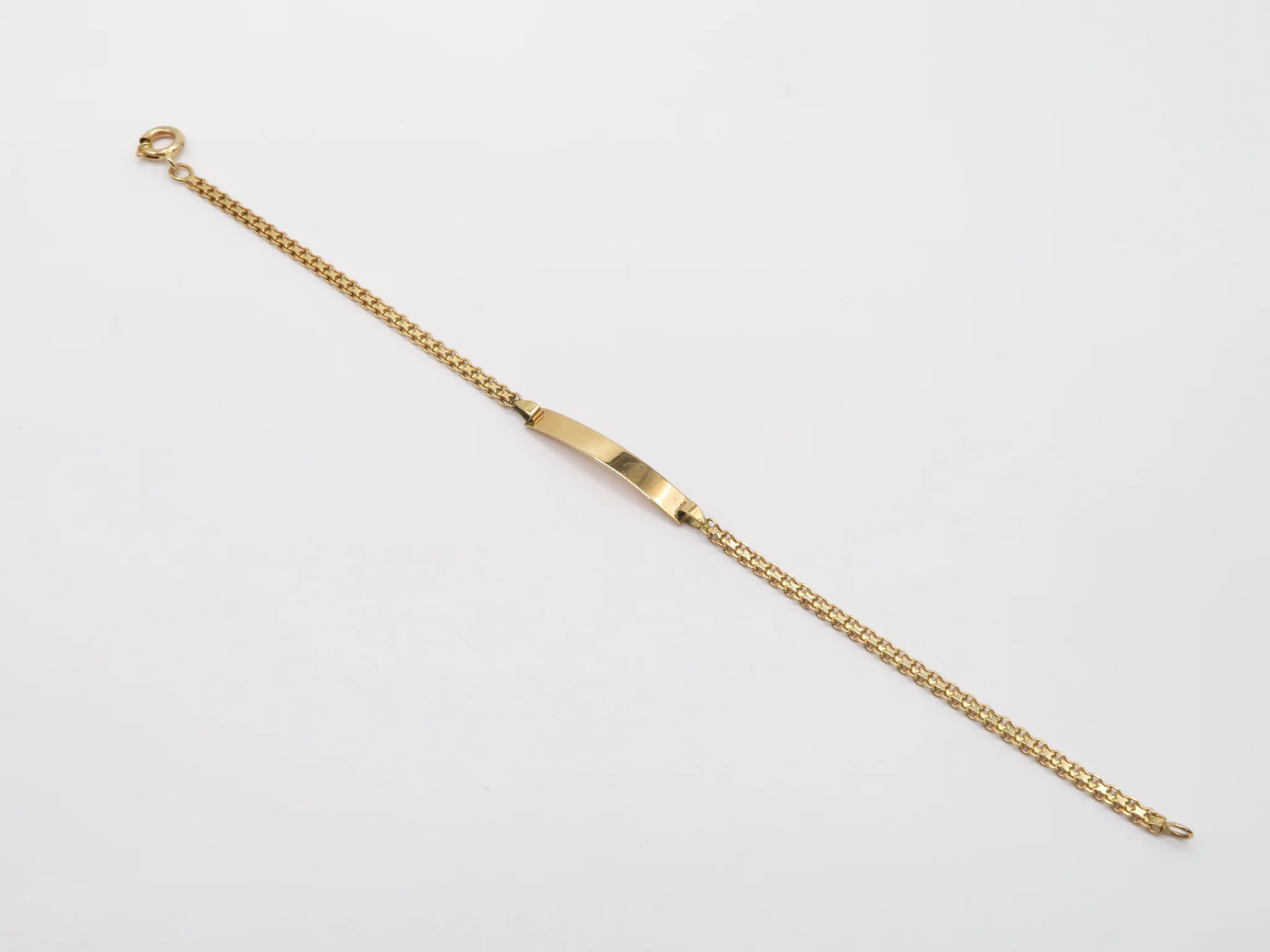 19.25k Yellow Gold Bismark Bracelet - Image 6