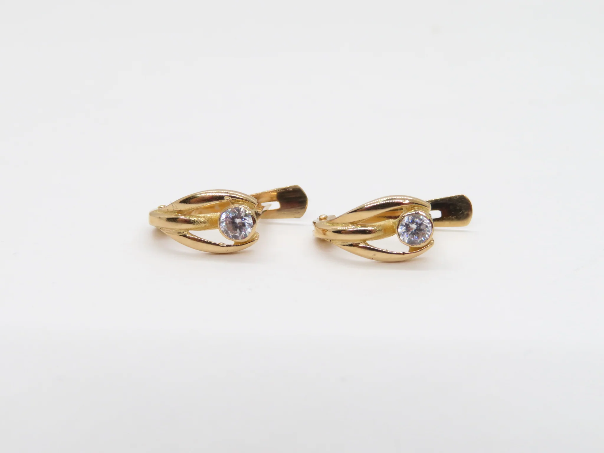 19.25k Yellow Gold Blossom Earrings