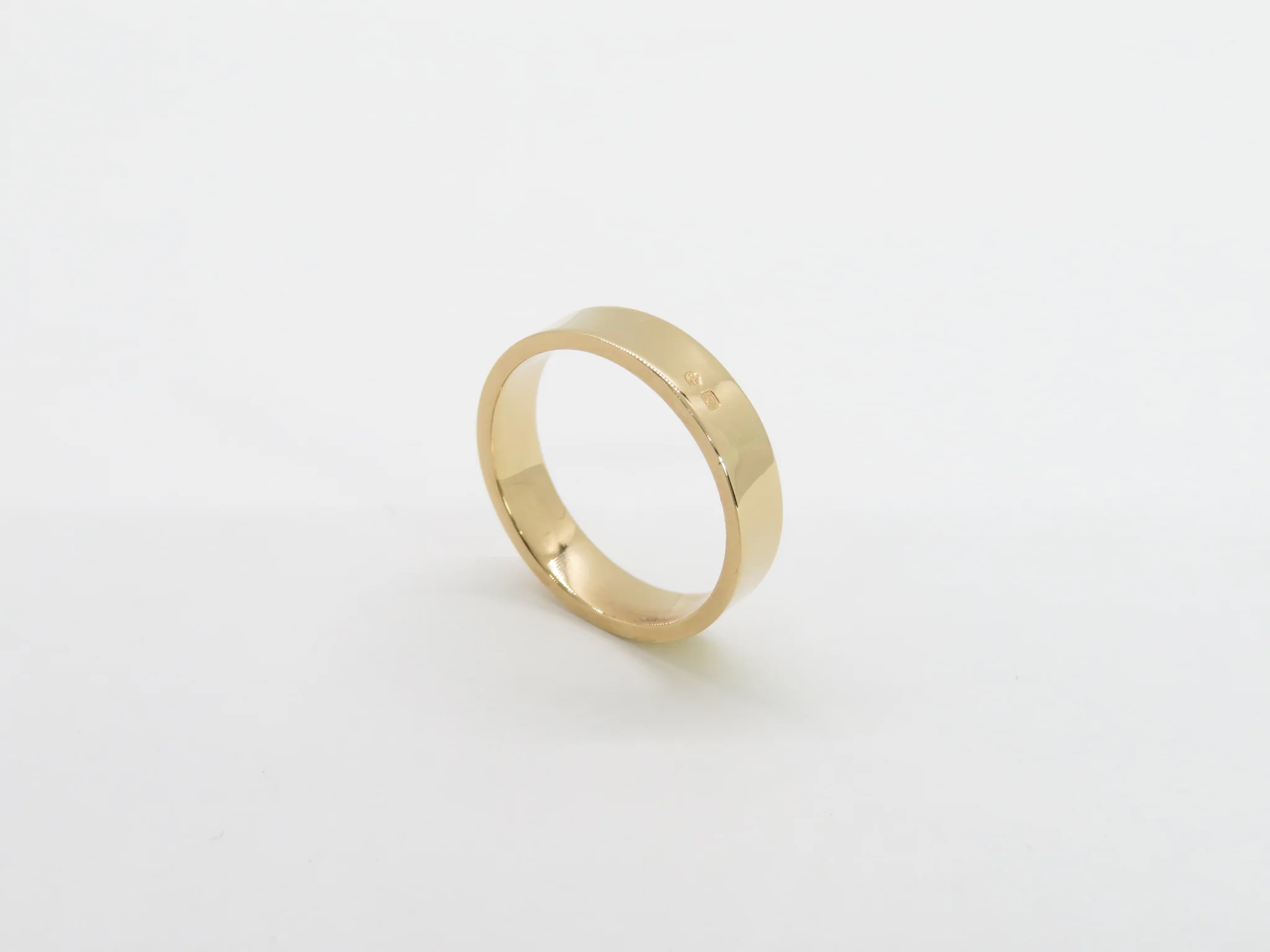 19.25k Rose Gold Cigar Band - Image 5